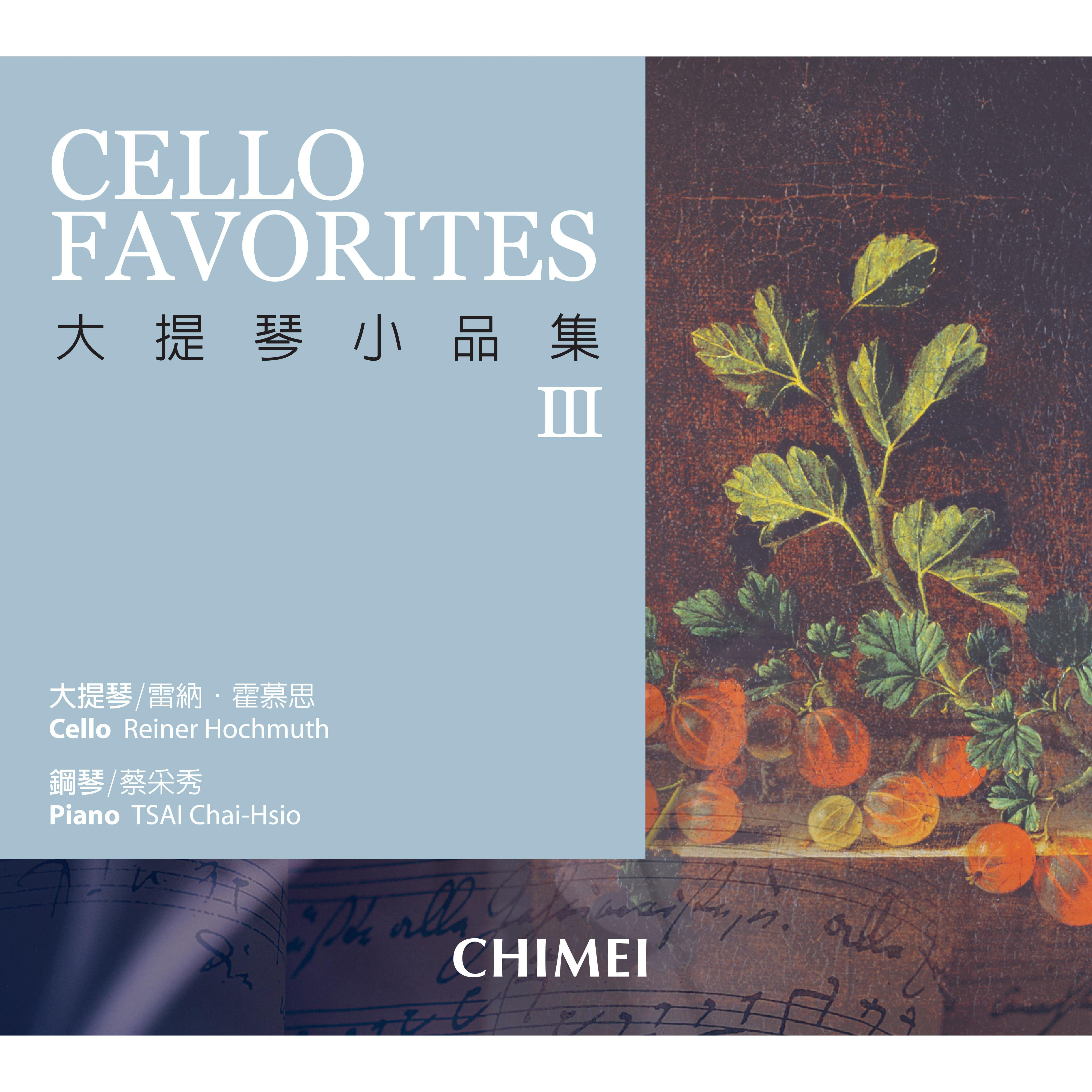 Cello Favorites III