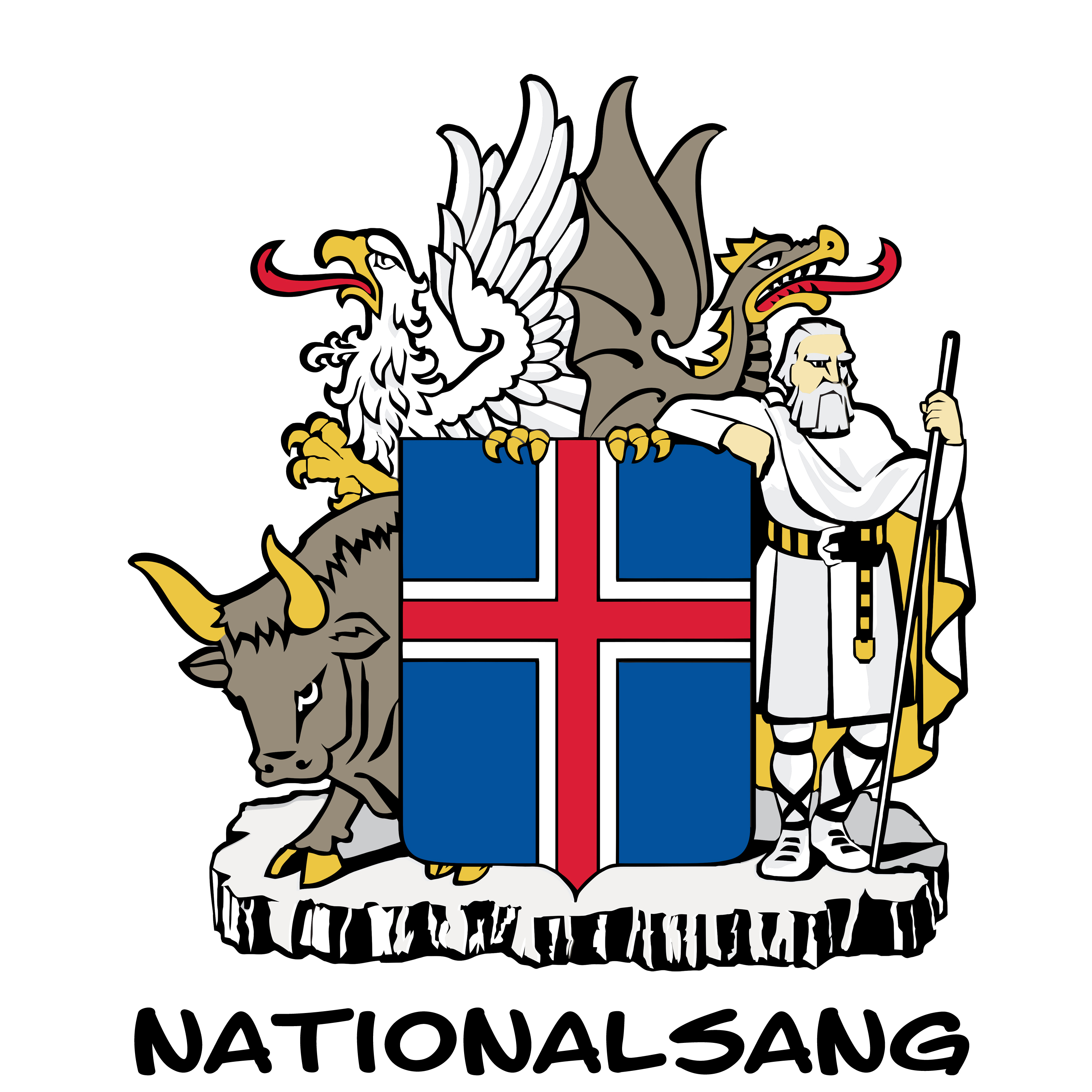 IS - Island - Lovsang - Vort Hjemlands Gud - Nationalsang
