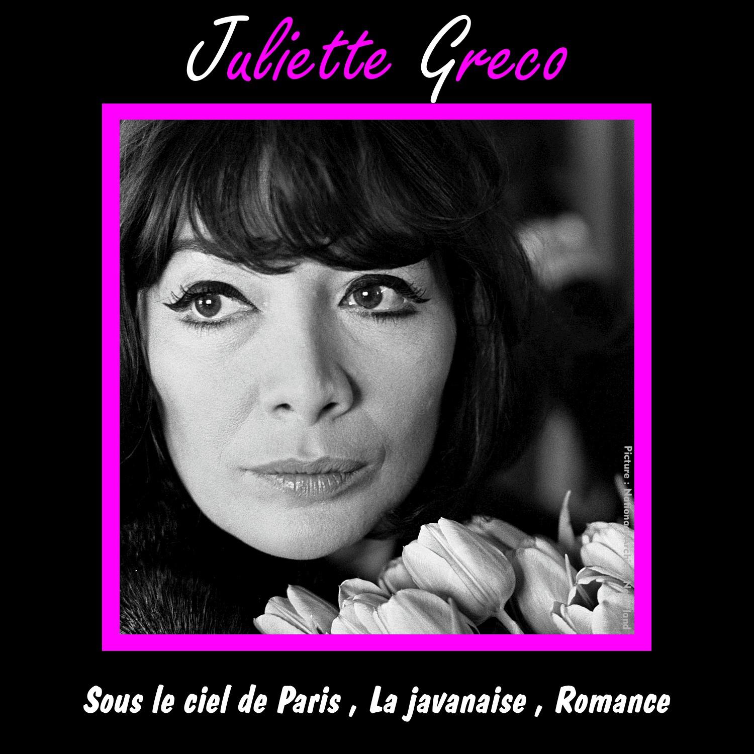 Juliette Greco sous le ciel de Paris
