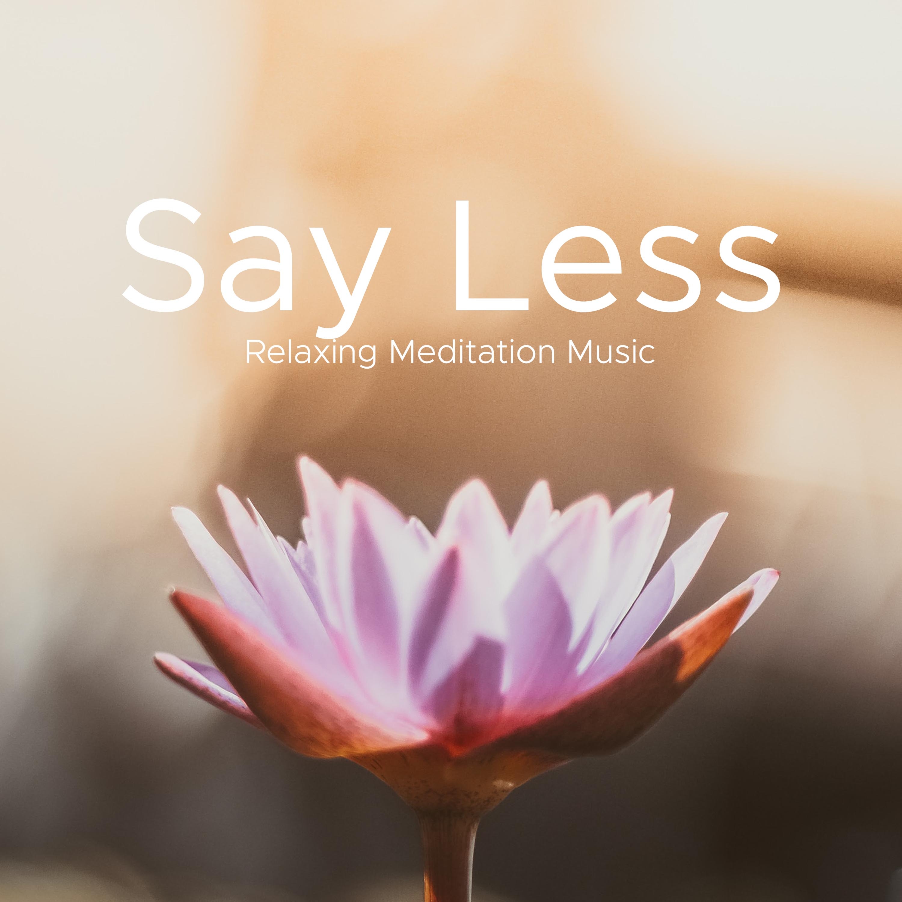 Say Less - Relaxing Meditation Music, Nature Sounds, Take Time to Destress, Calm your Mind and Body