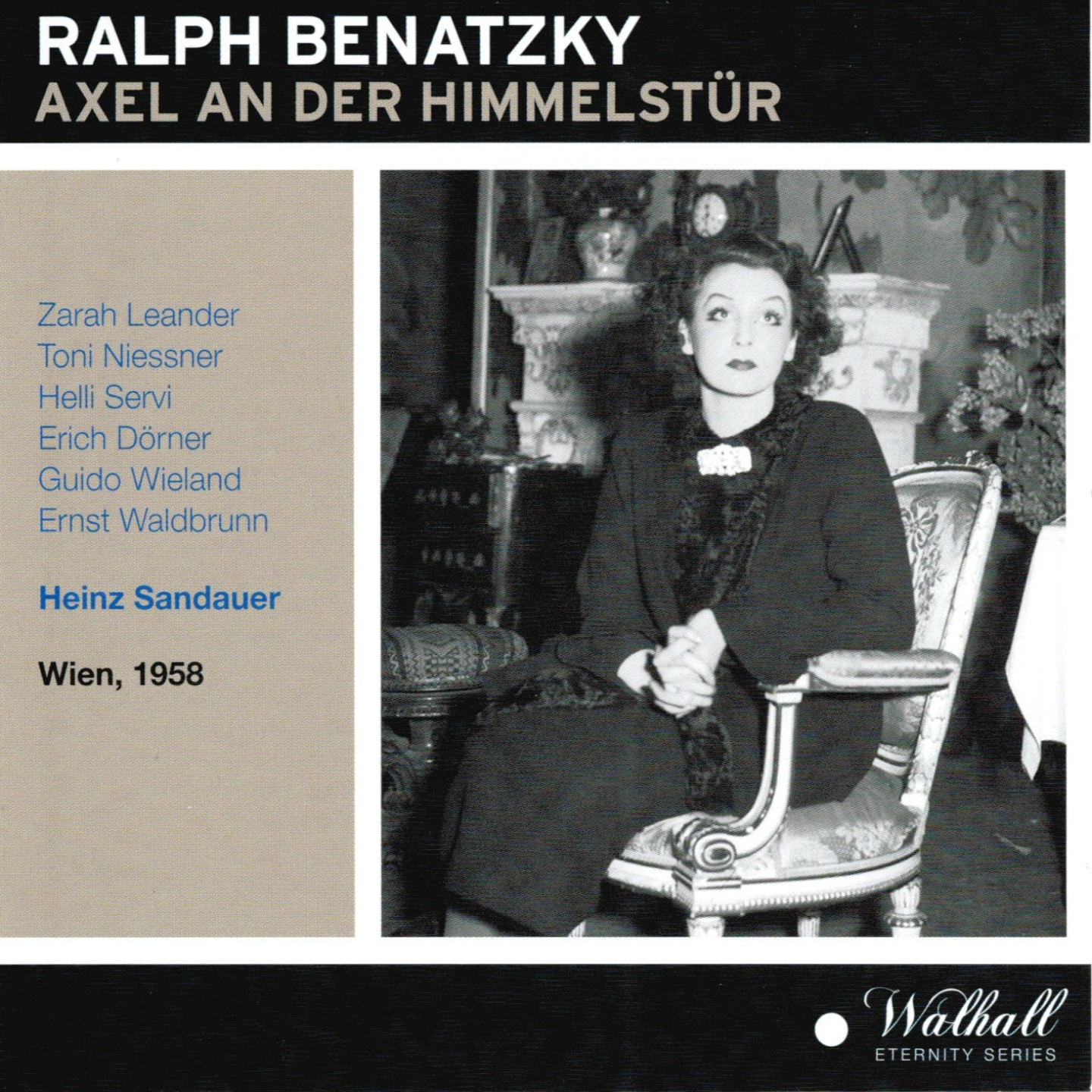 Ralph Benatzky : Axel an der Himmelstü r Wien 1958