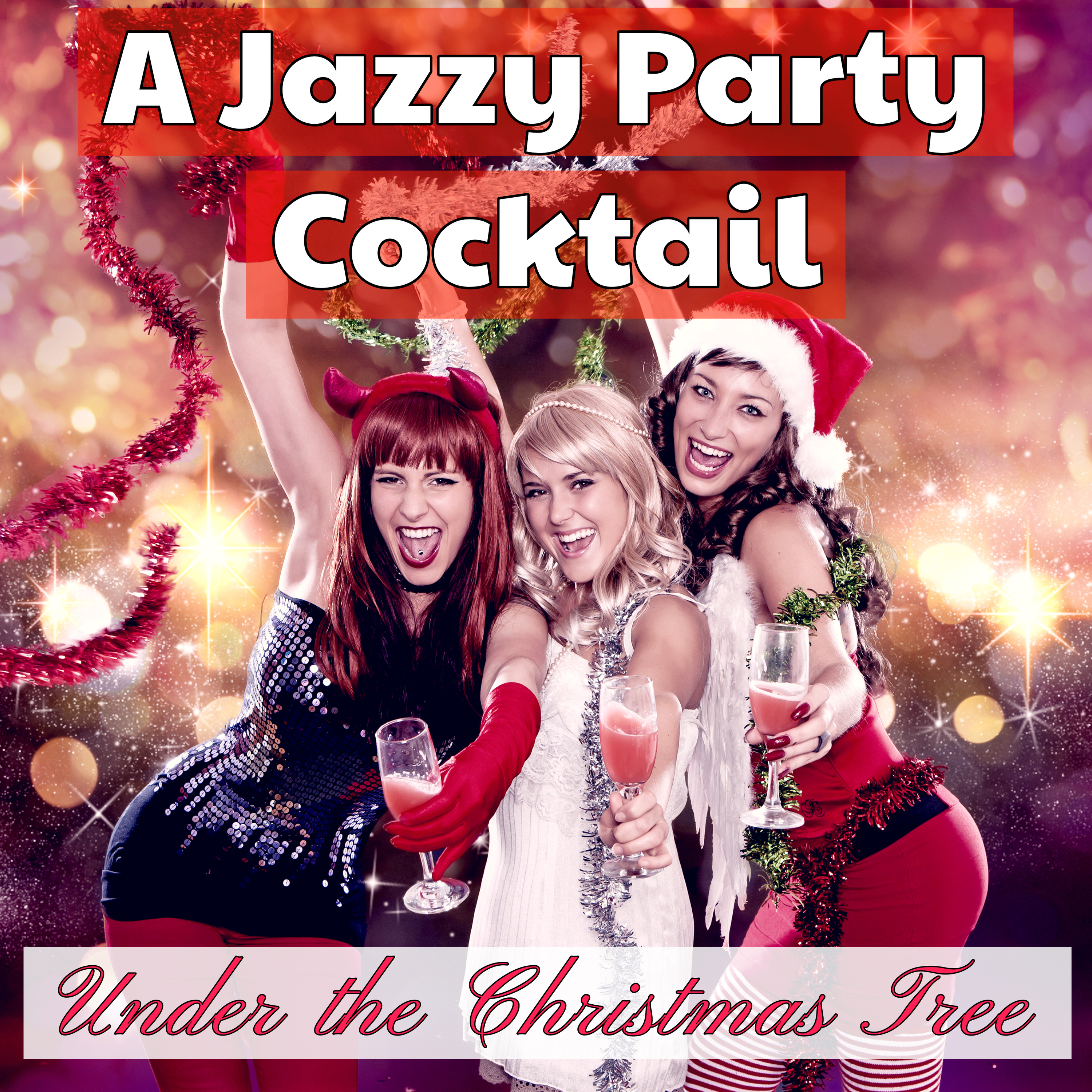 A Jazzy Party Cocktail Under the Christmas Tree