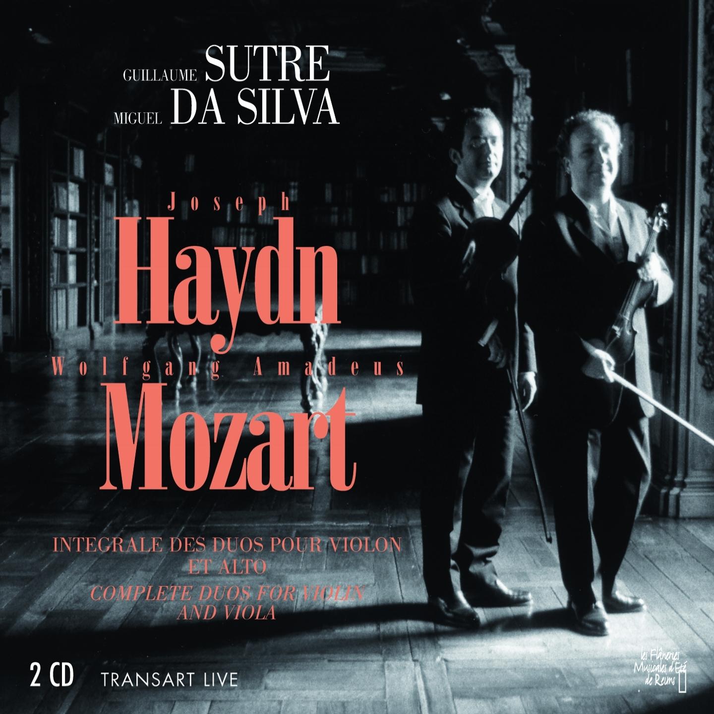 Joseph Haydn, Wolfgang Amadeus Mozart : Inte grale des duos pour violon et alto  Complete duo for violin and viola