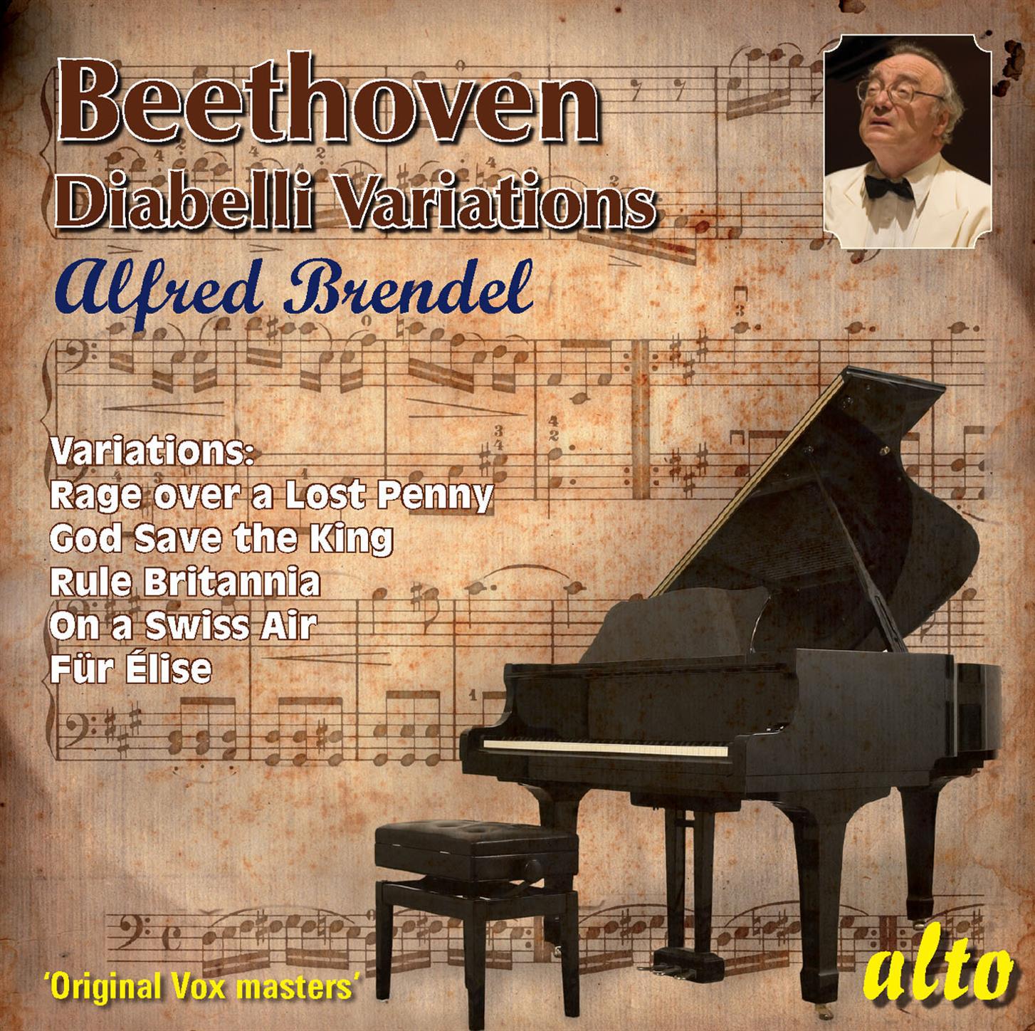 33 Variations on a Waltz by Diabelli in C, Op. 120: XX. Presto