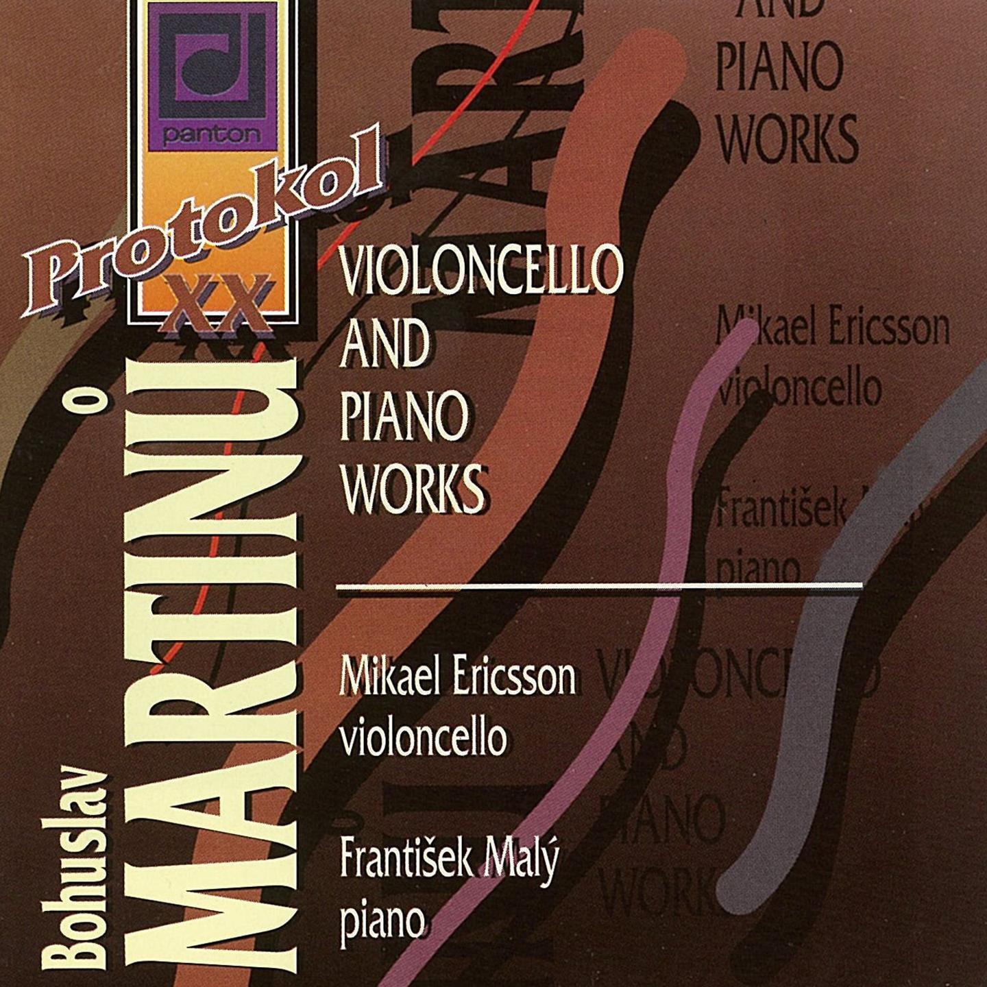 6 Pastorales for Cello and Piano, H. 190: No. 1, Andante