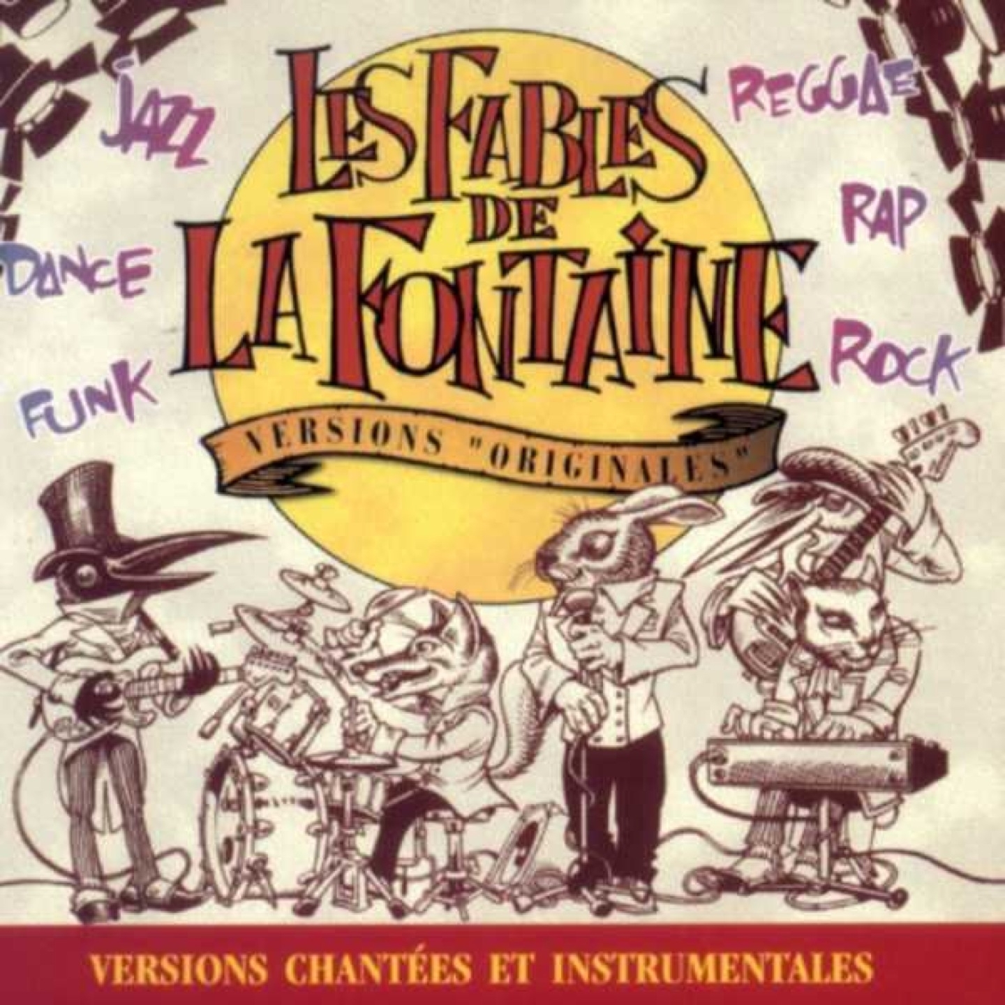 Les fables de La Fontaines Versions chante es et instrumentales