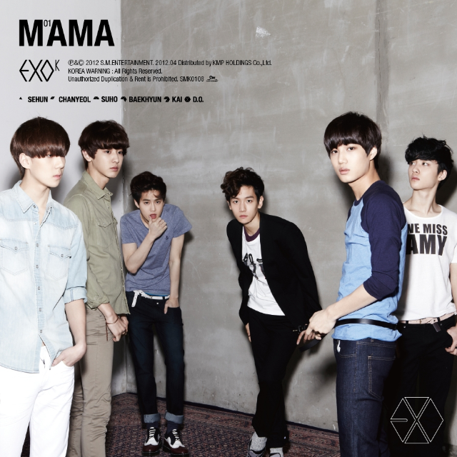 `MAMA` EXO-K The 1st Mini Album