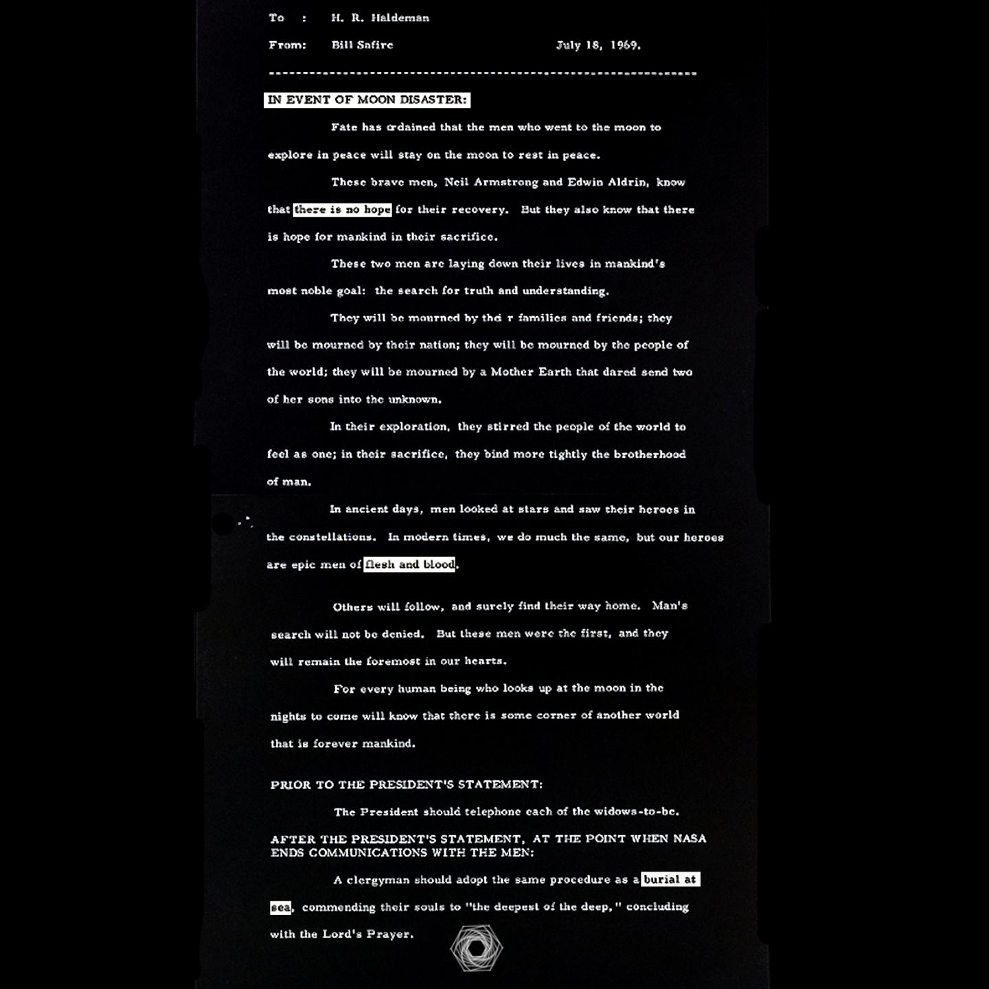 In Event of Moon Disaster