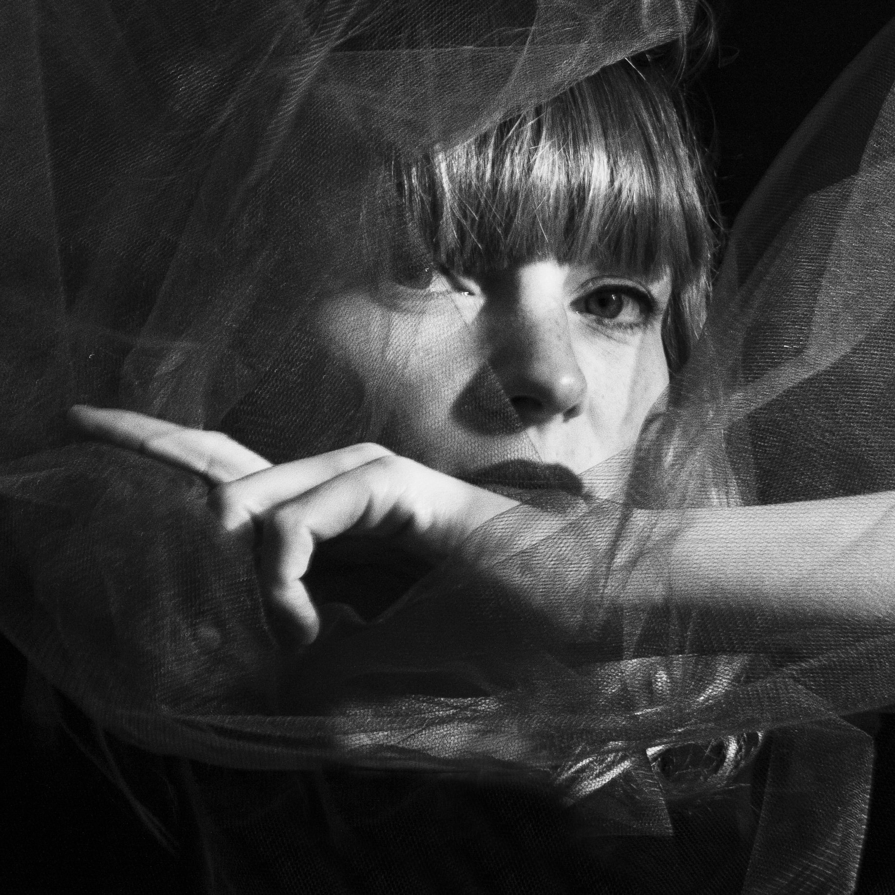 De pression audessus du jardin