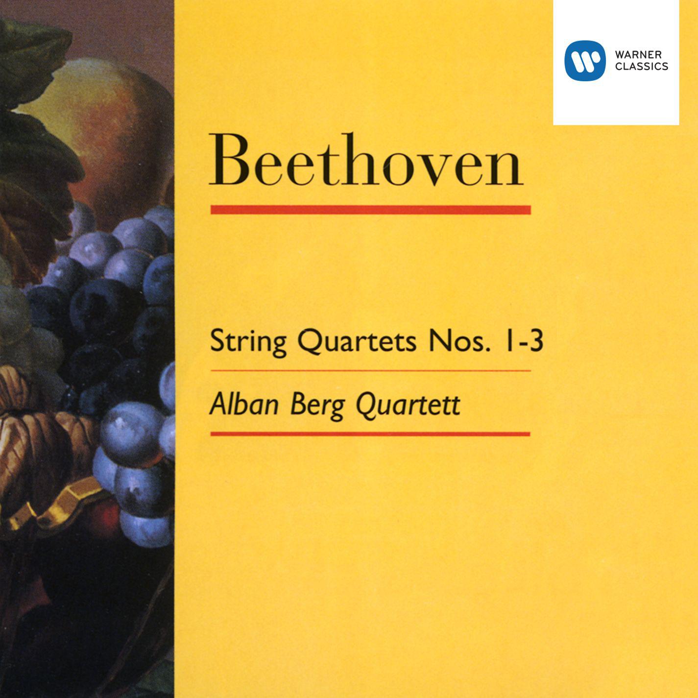 Beethoven: String Quartets 1,2 & 3 Op.18