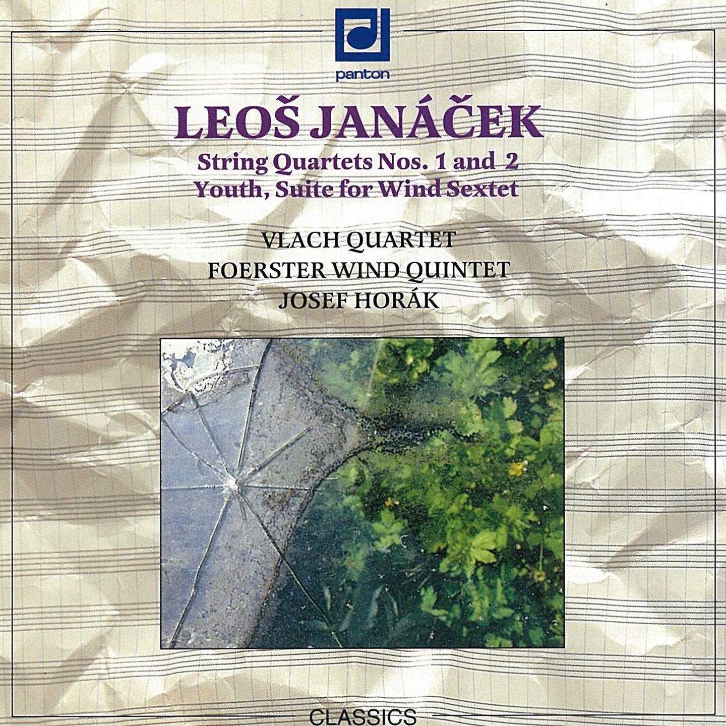 Jana ek: String Quartets Nos. 1 and 2 " Youth", Suite for Wind