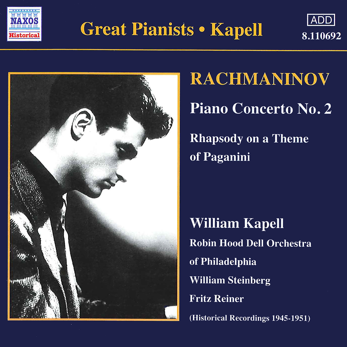 Rhapsody on a Theme of Paganini, Op. 43:Variation XXIII: L'istesso tempo