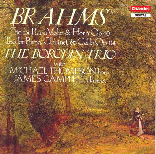 BRAHMS: Horn Trio / Clarinet Trio
