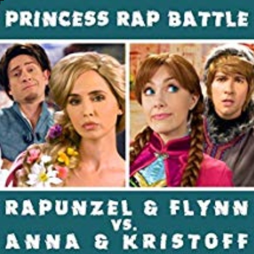 Princess Rap Battle: Rapunzel  Flynn vs. Anna  Kristoff