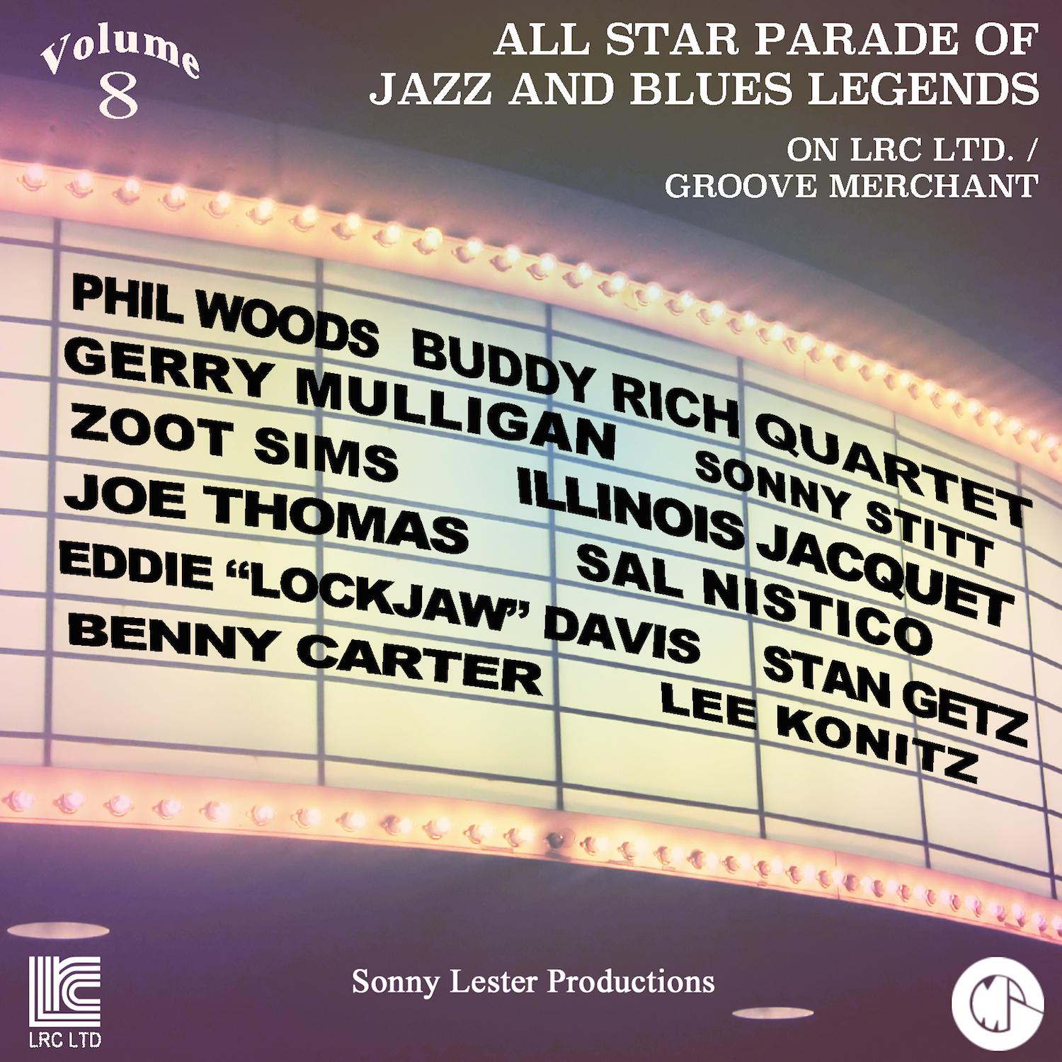 All Star Parade of Jazz and Blues Legends, Vol. 8 - The Jazz Saxophones