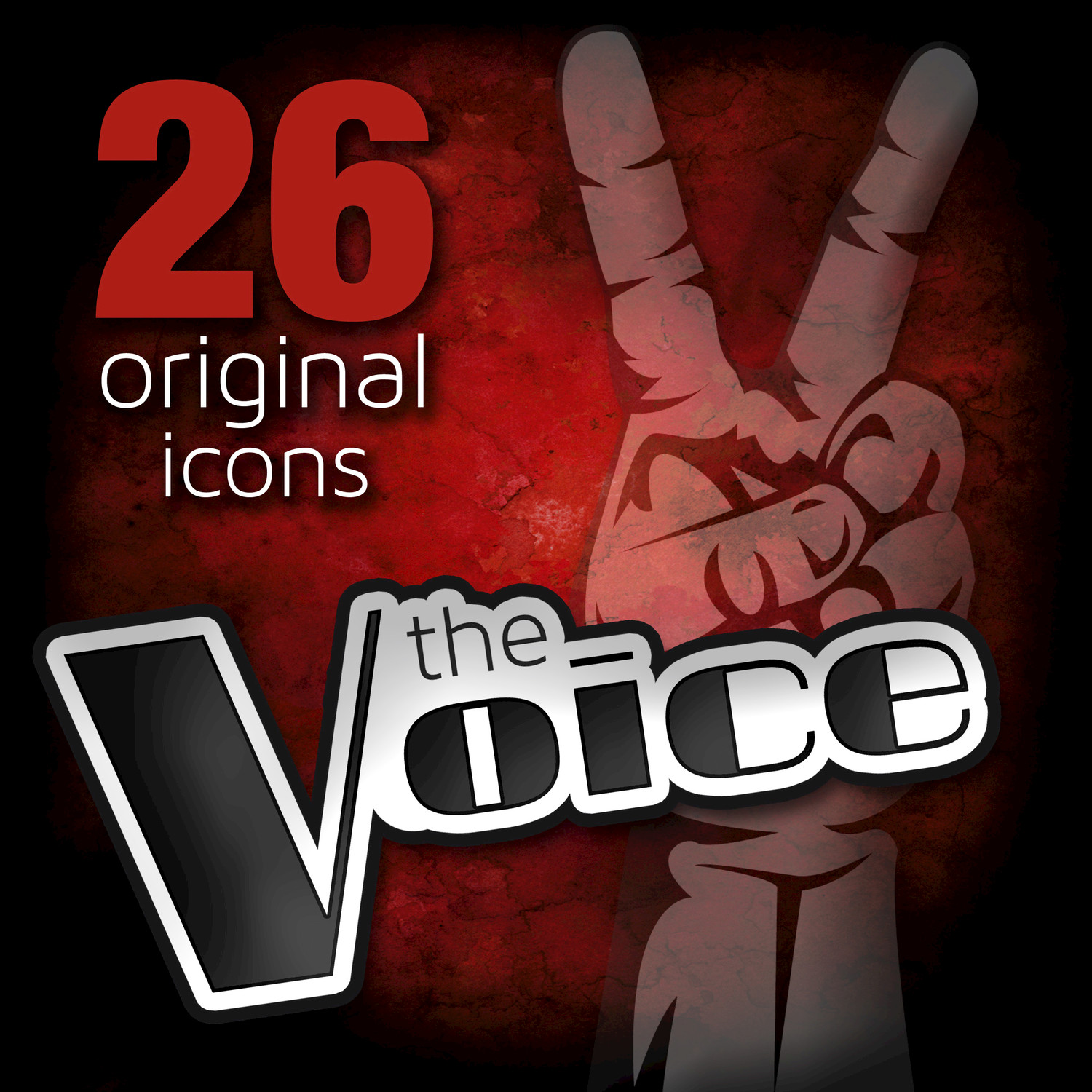 The Voice - 26 Original Icons