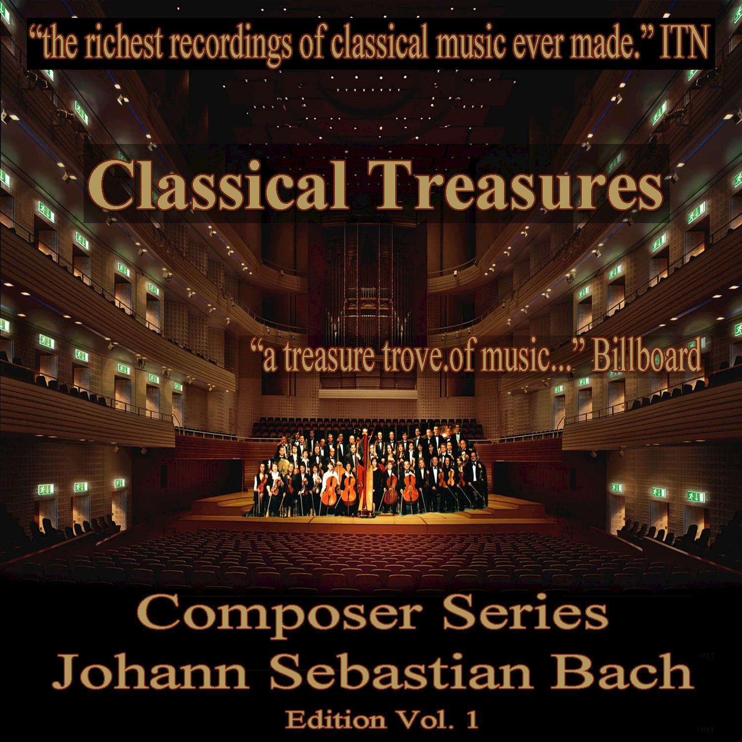 Classical Tresures Composer Series: Johann Sebastian Bach, Vol. 1