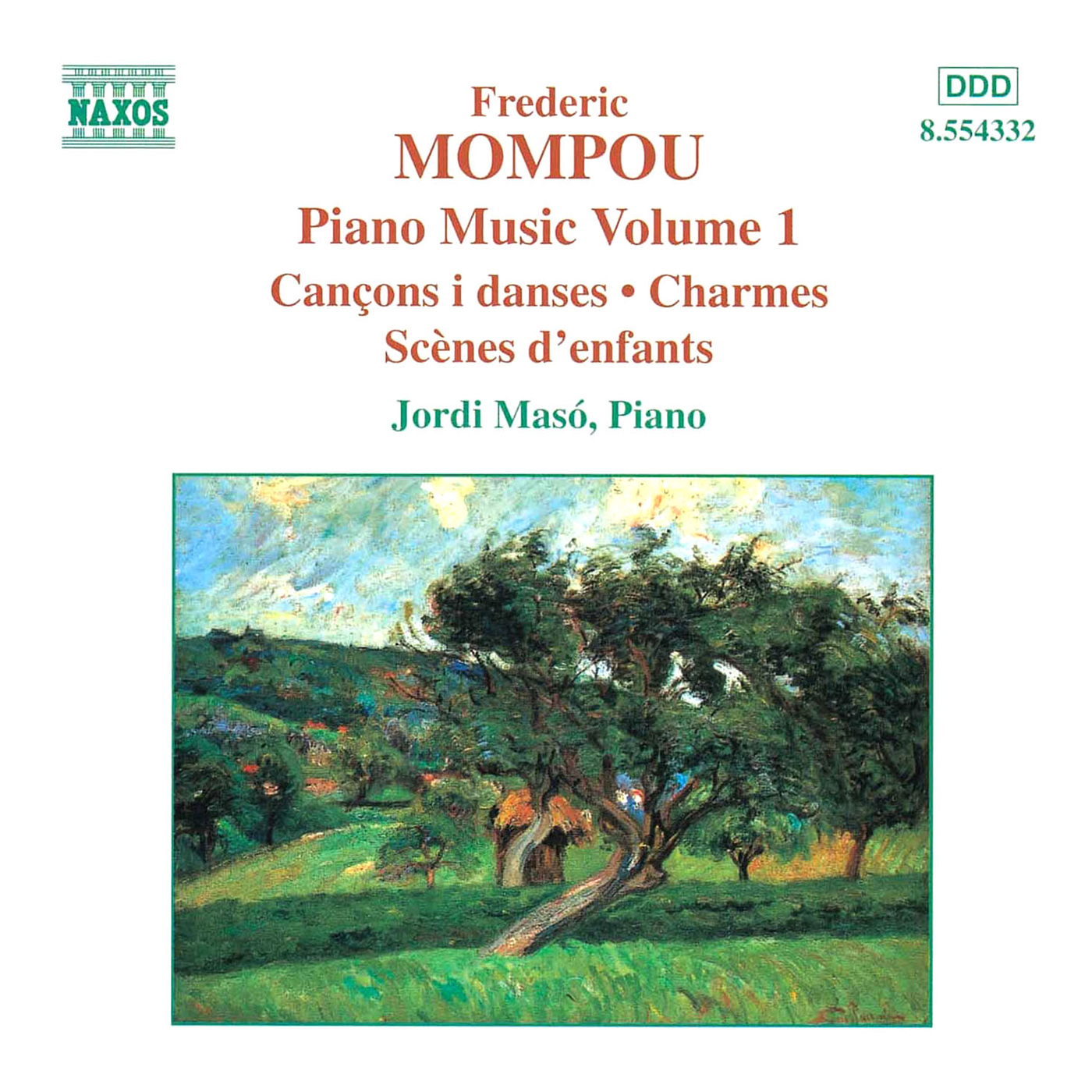 MOMPOU, F.: Piano Music, Vol. 1 (Maso) - Cancons i danses / Charmes / Scenes d'enfants