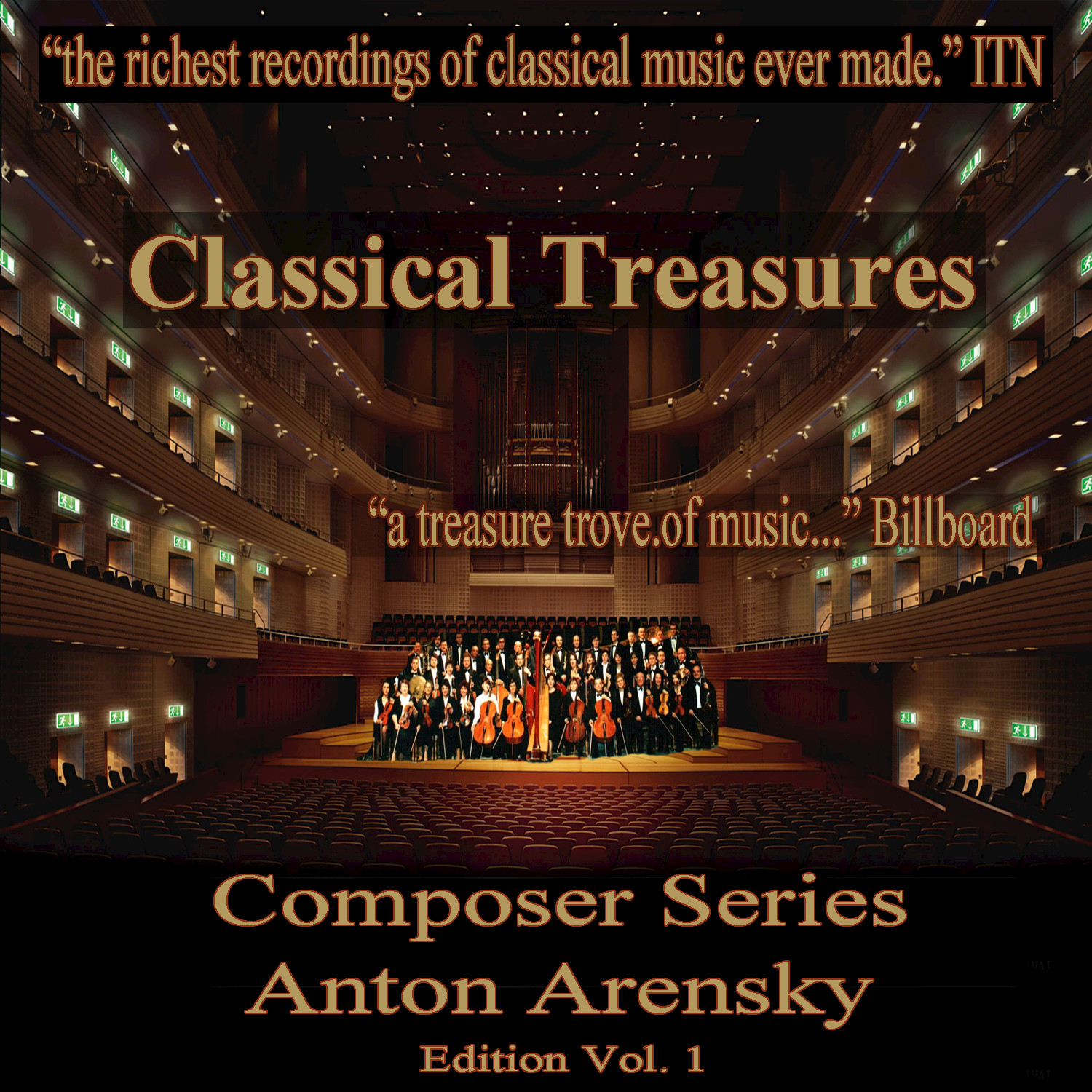 Classical Treasures Composer Series: Anton Arensky Edition, Vol. 1
