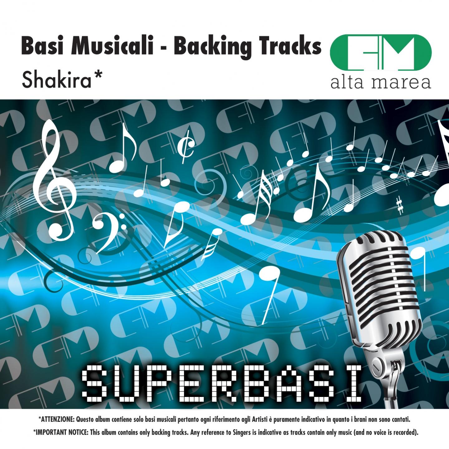 Basi Musicali: Shakira (Backing Tracks Altamarea)