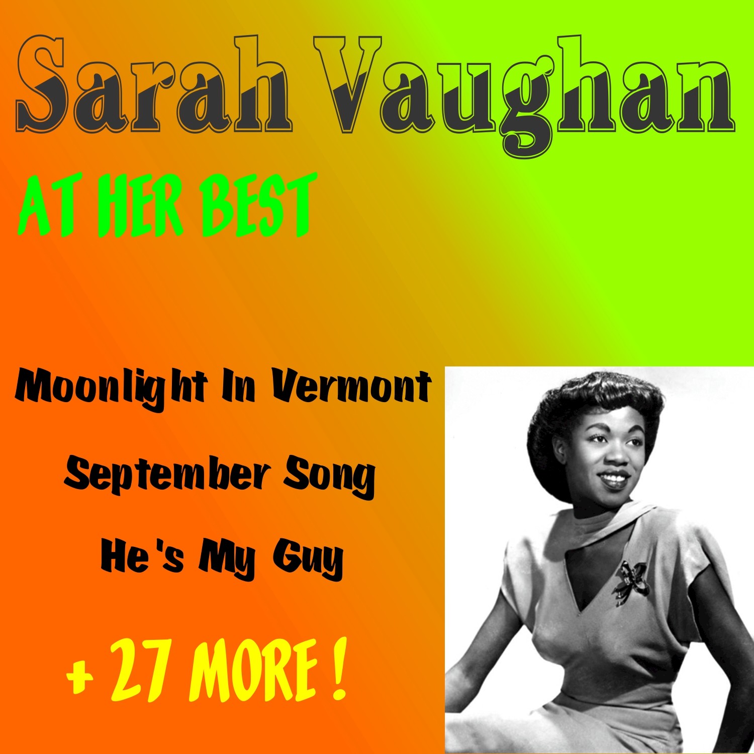 Sarah Vaughan at Her Best
