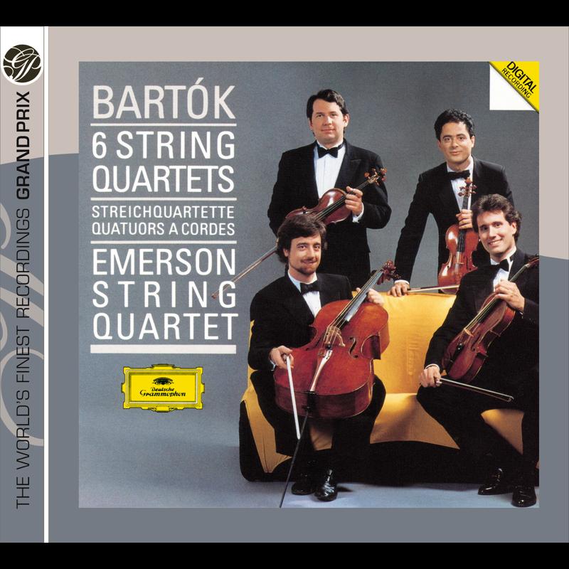 Barto k: String Quartet No. 3, Sz. 85  1. Prima parte Moderato