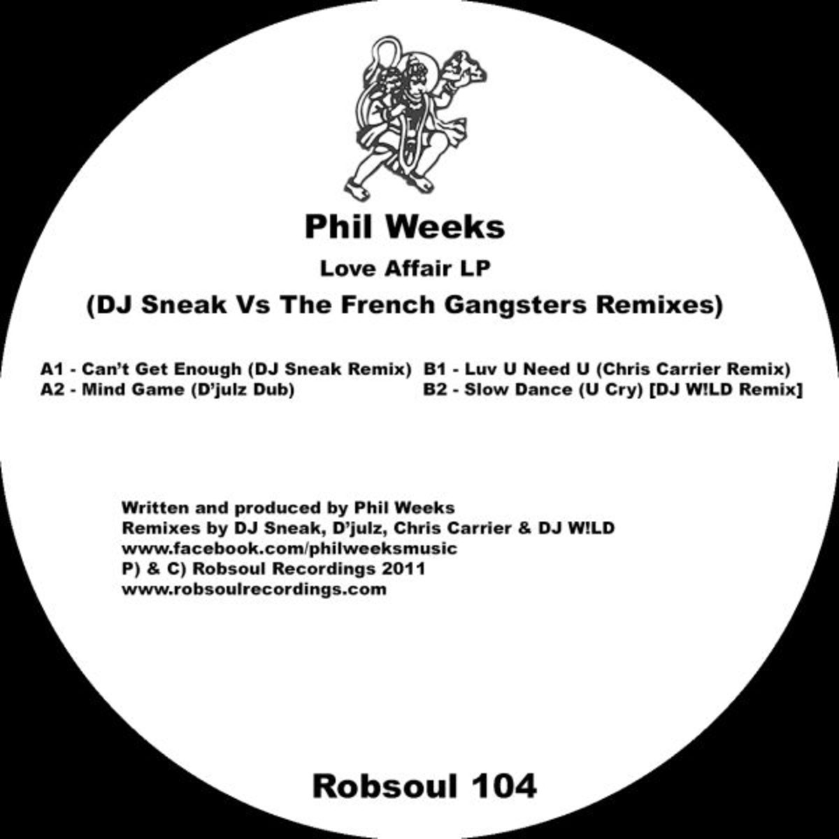 Love Affair LP (DJ Sneak Vs The French Gangsters Remixes)