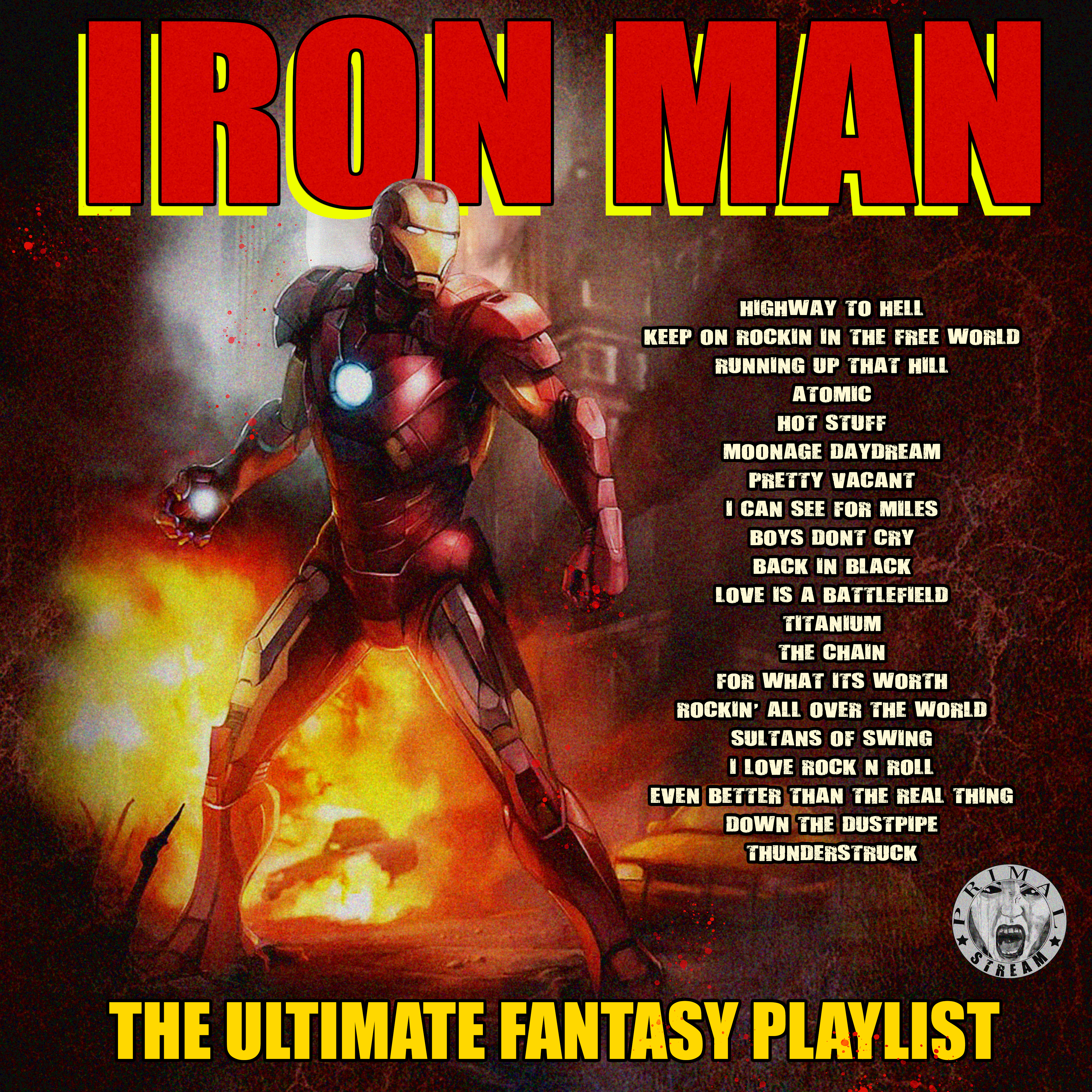 Iron Man - The Ultimate Fantasy Playlist
