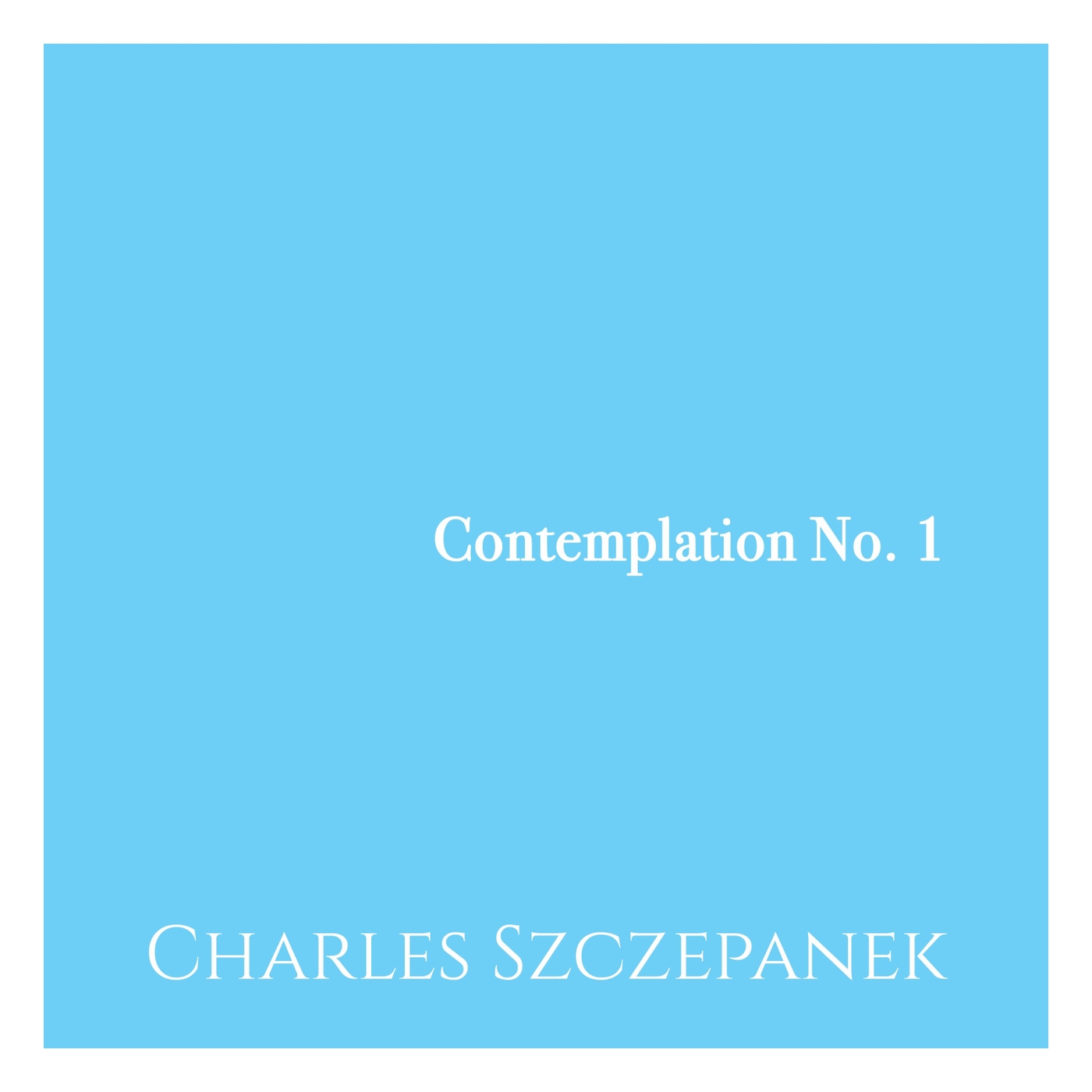 Contemplation No. 1