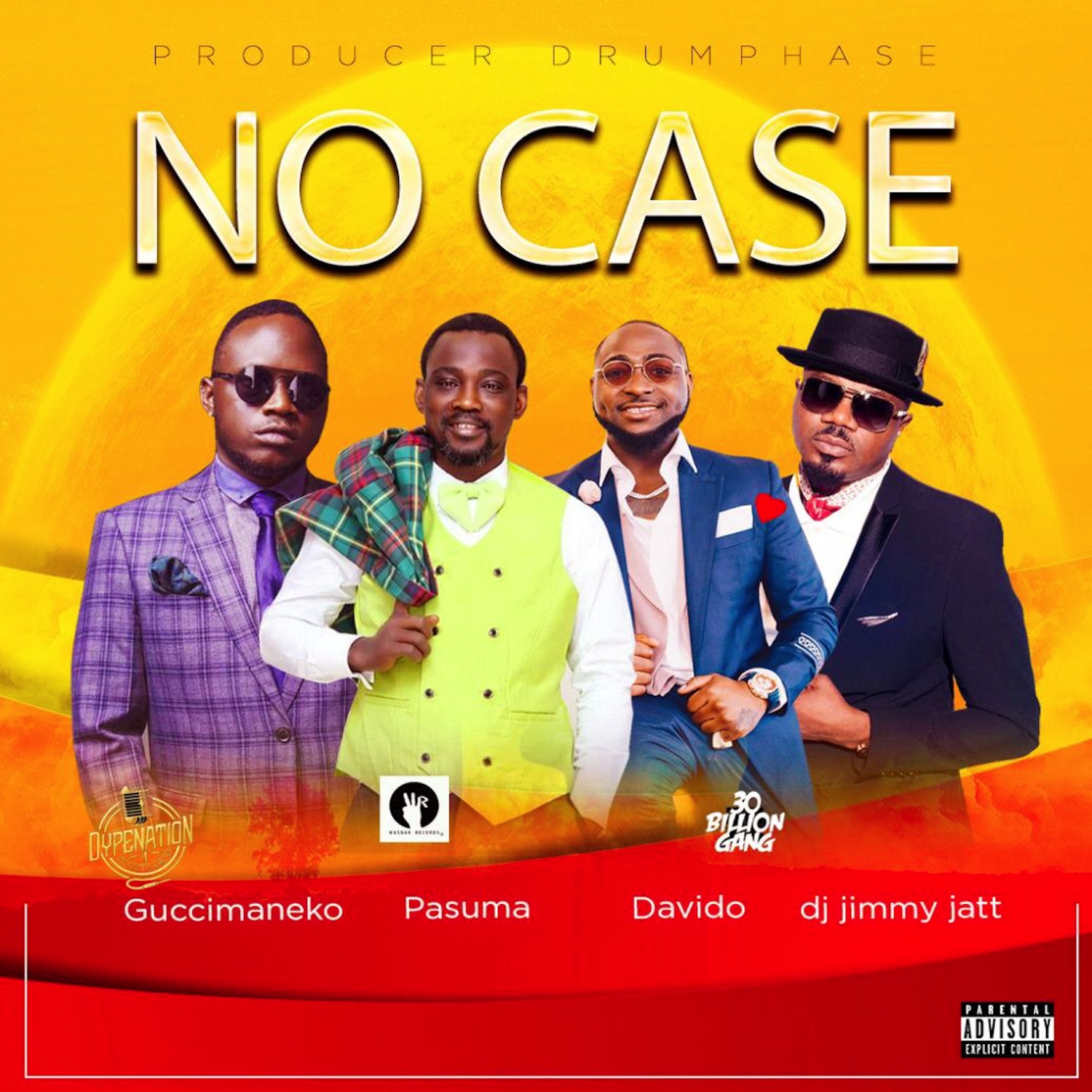 No Case (feat. Davido, Pasuma & Dj Jimmy Jatt)