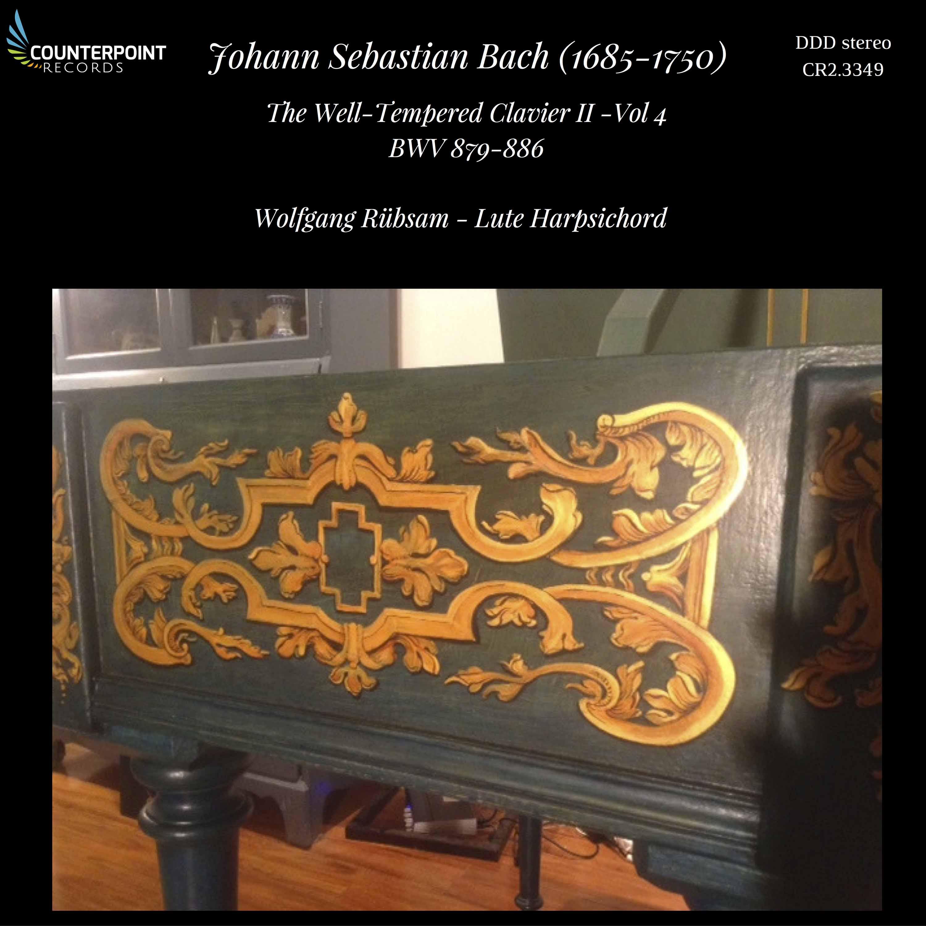 The Well-Tempered Clavier, Book 2, Prelude & Fugue in G Major, BWV 884: I. Prelude