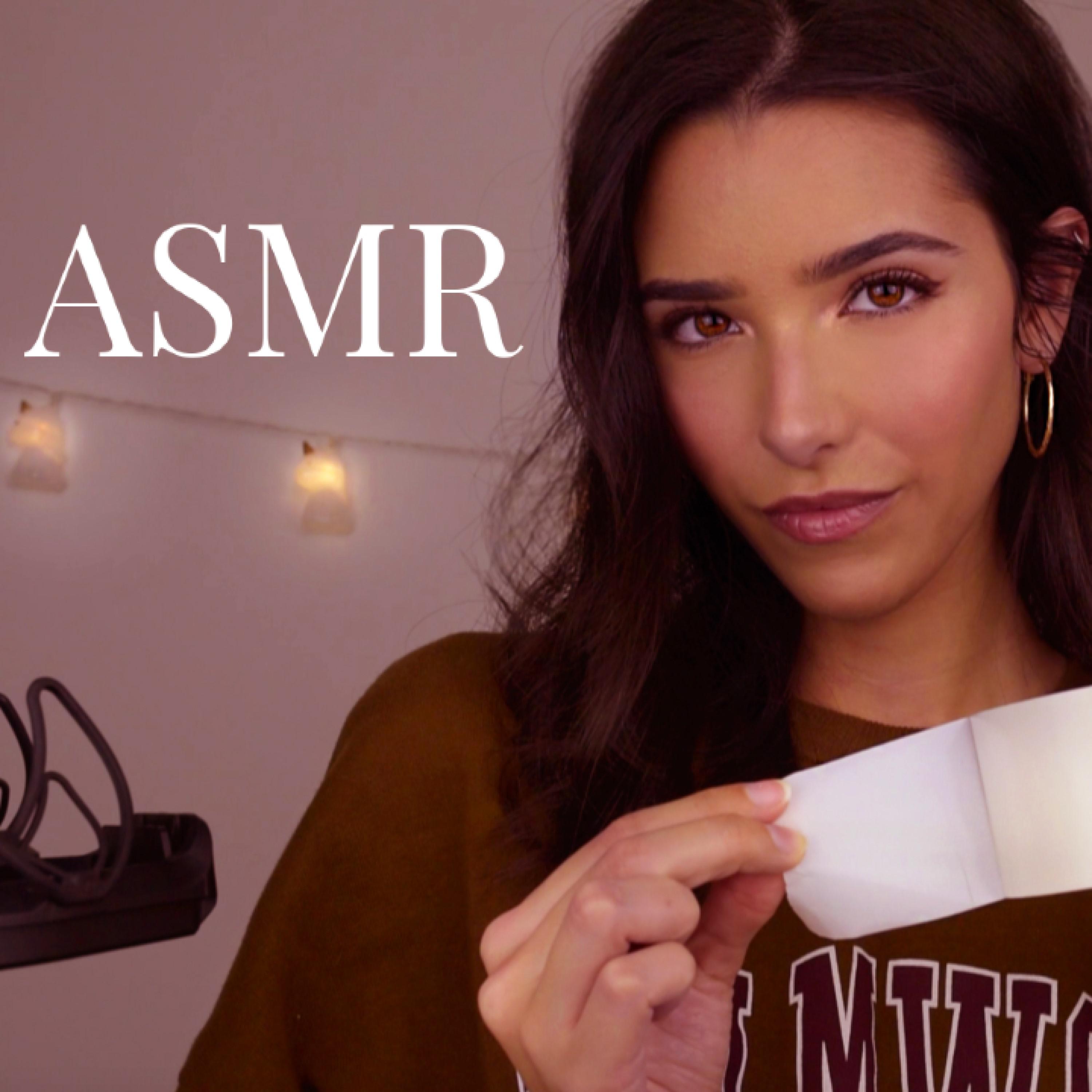 ASMR Sticky, Crinkly & Lotion Sounds