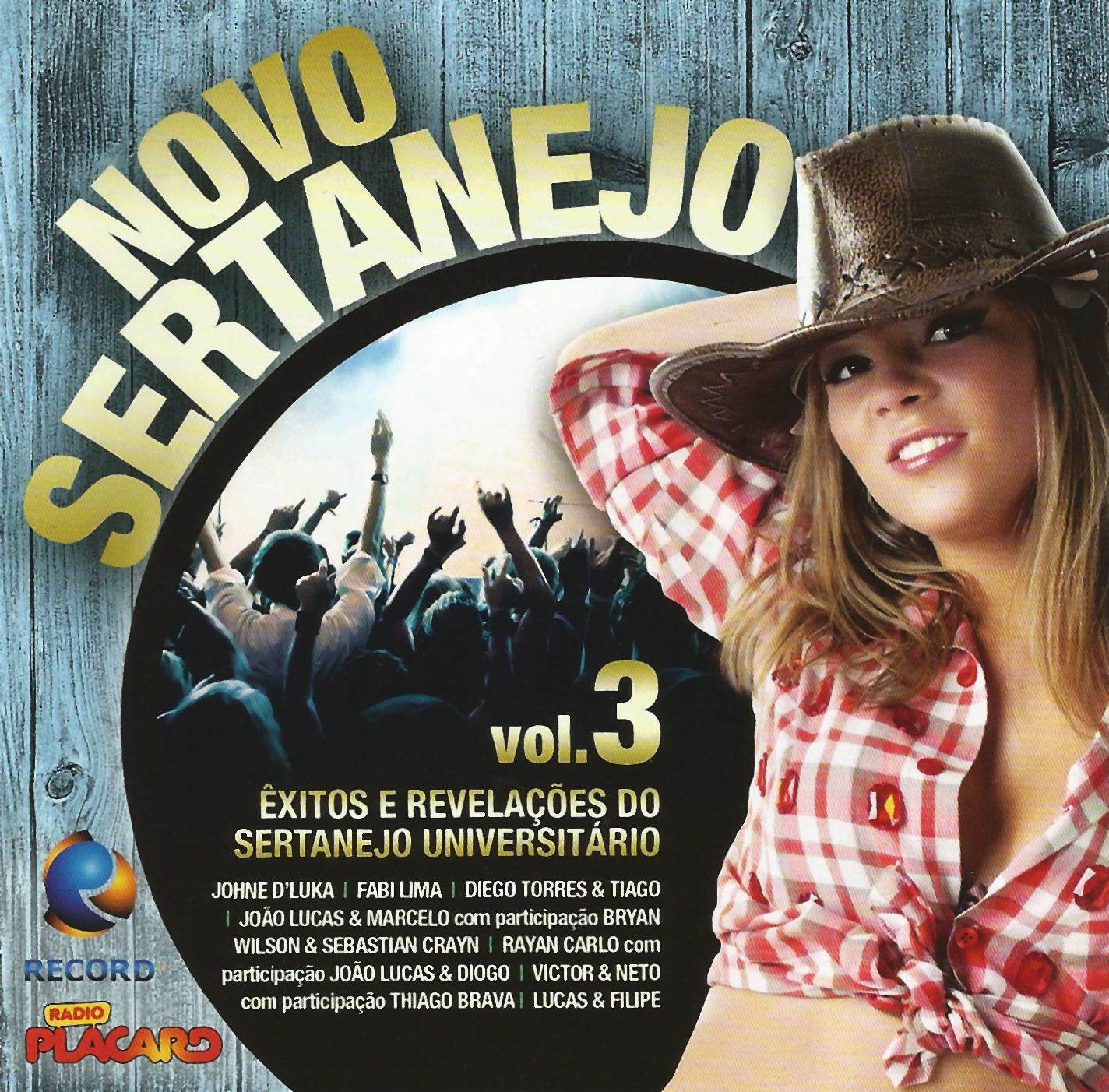 Novo Sertanejo Vol.3