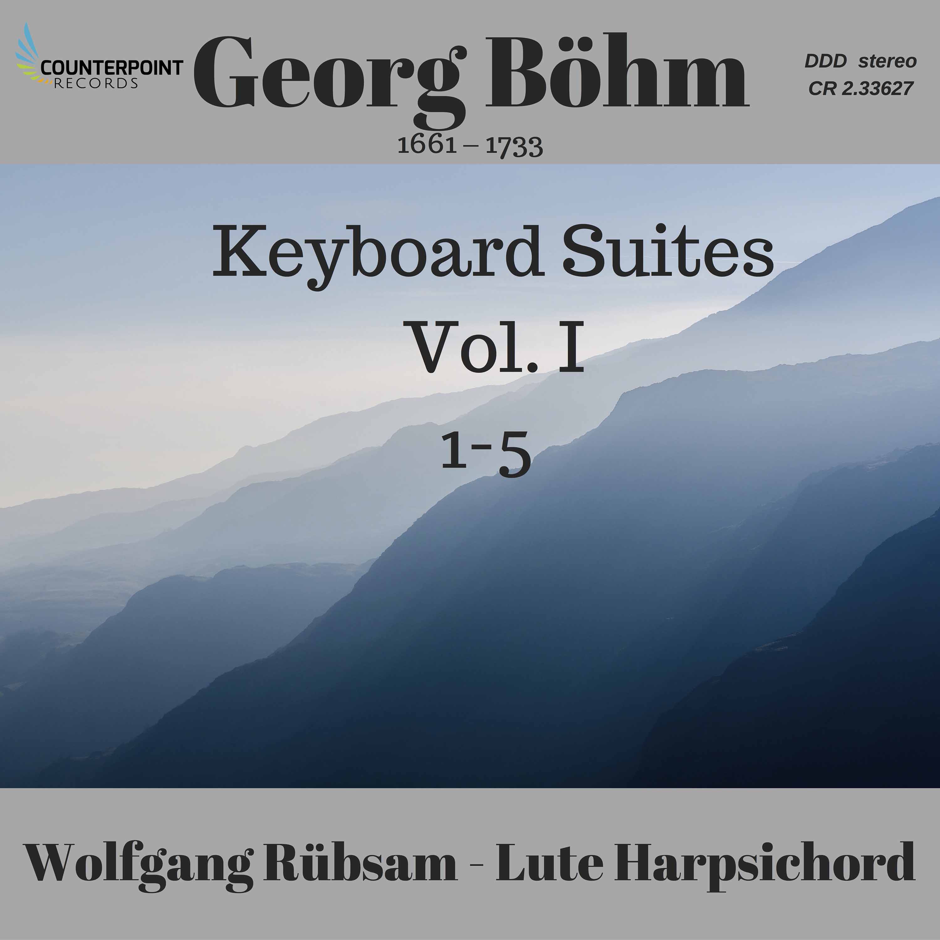 B hm: Keyboard Suites Nos. 15, Vol. 1