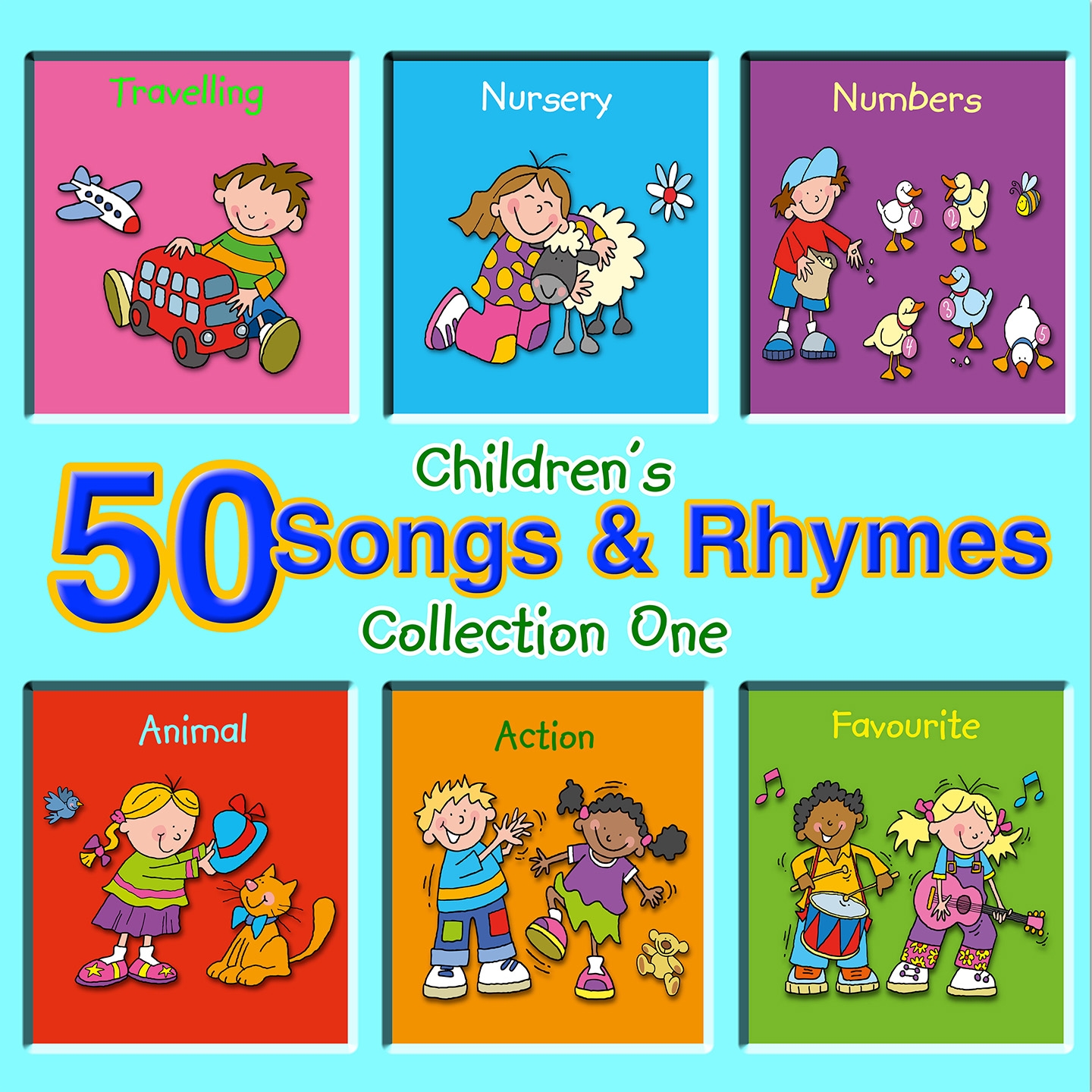 50 Children's Songs & Rhymes / Collection One.