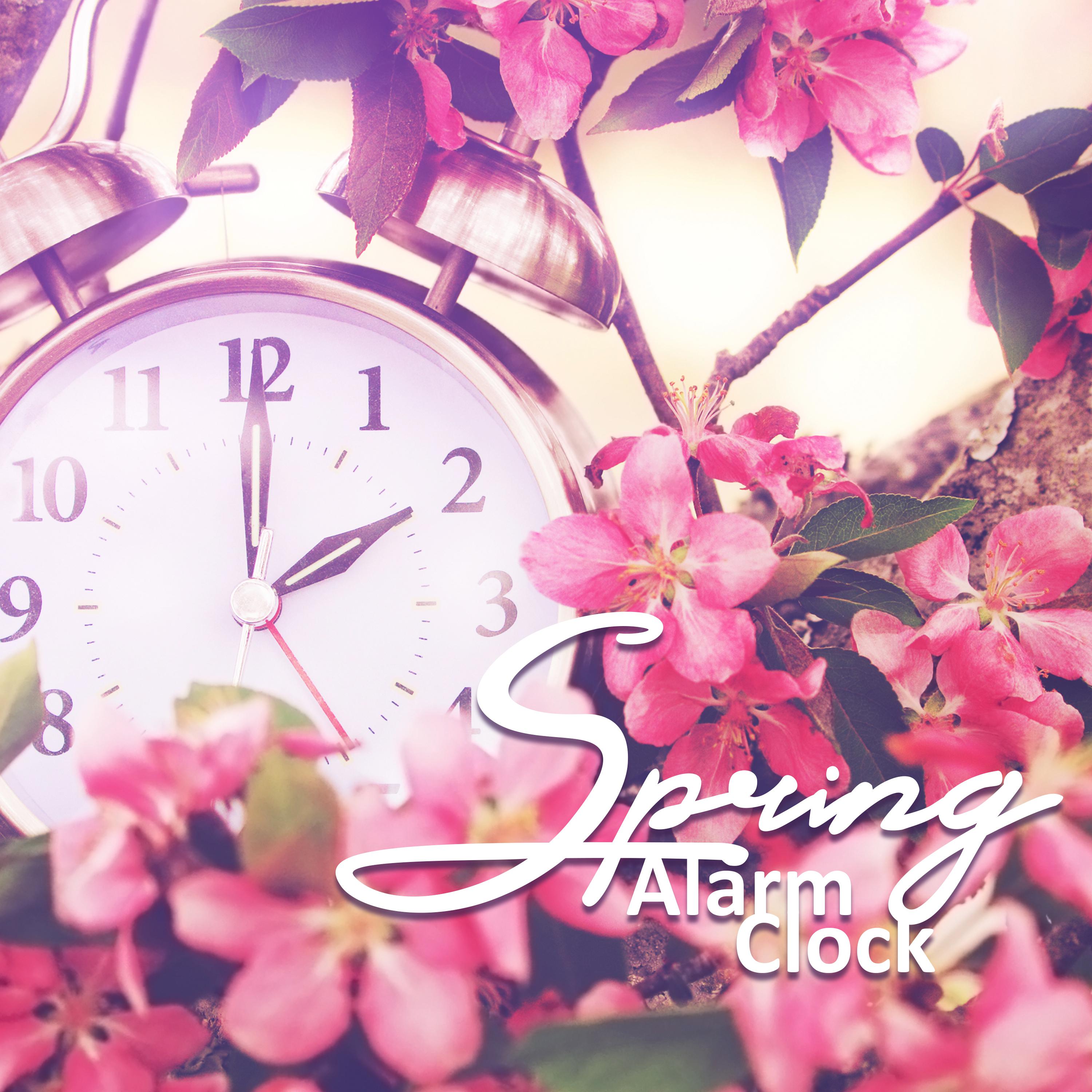 Spring Alarm Clock (Wake Up with Soothing Nature Sounds, Morning with Smile on Face)
