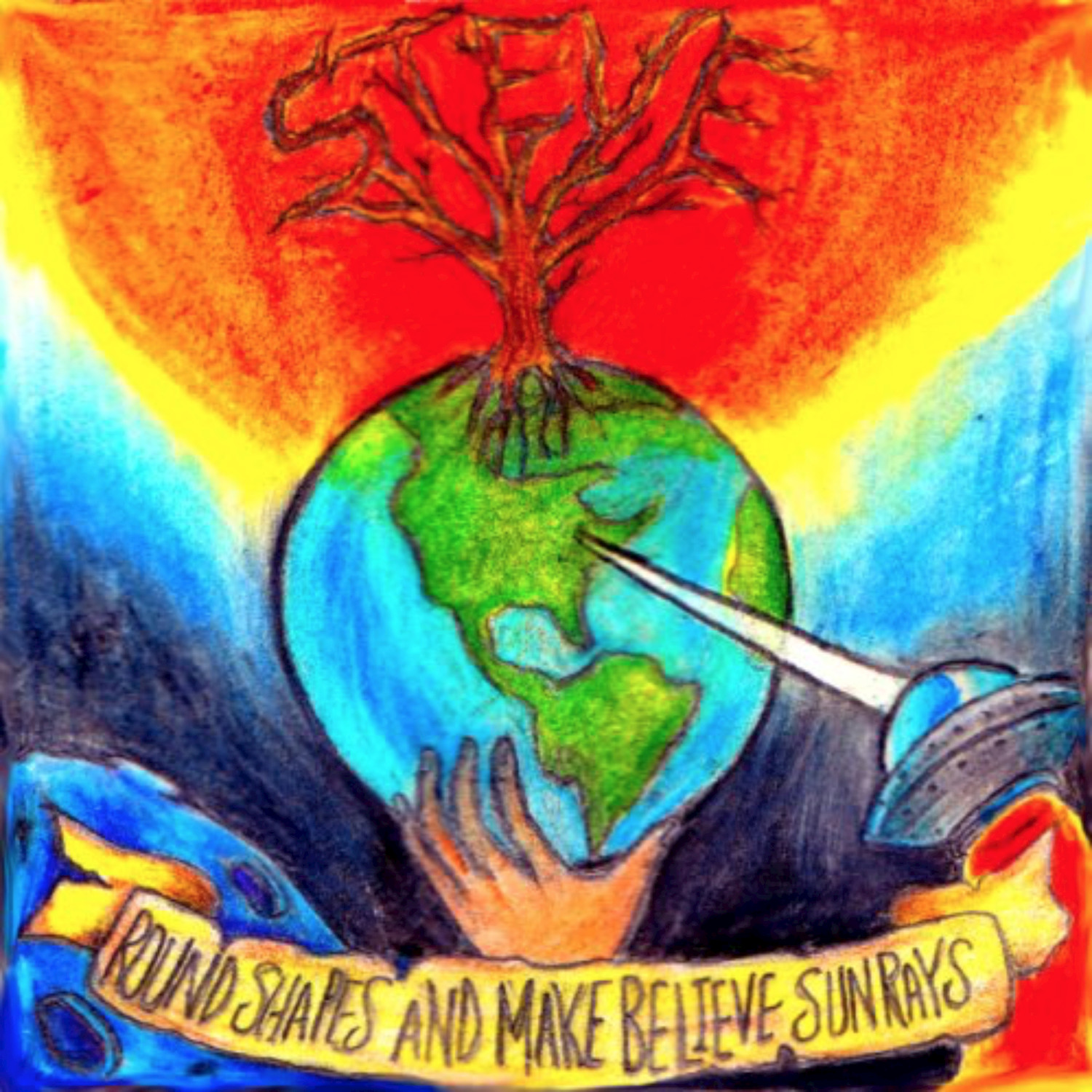 Round Shapes and Make Believe Sun Rays