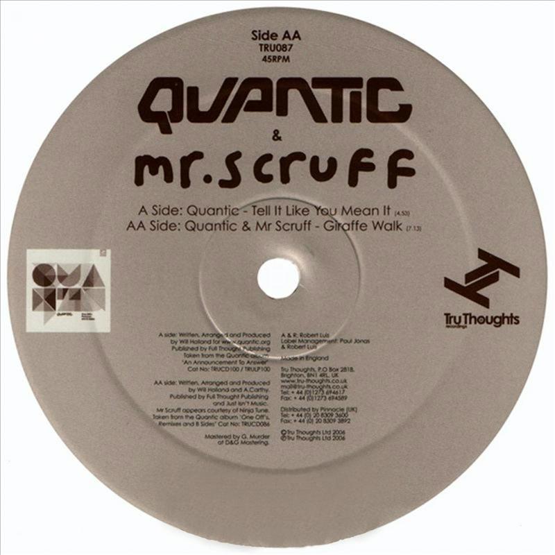 Giraffe Walk - Quantic & Mr Scruff