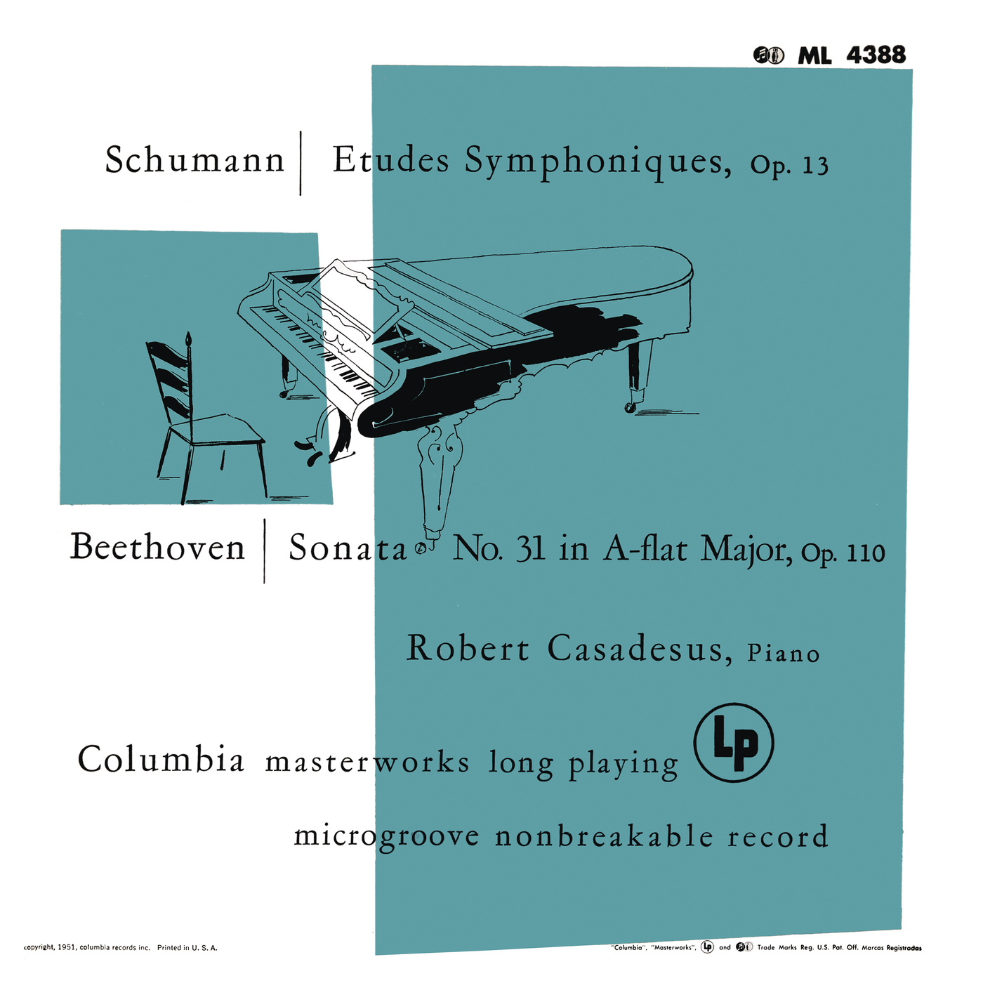 Schumann: Symphonic Etudes for Piano - Beethoven: Piano Sonata No. 31 (Remastered)