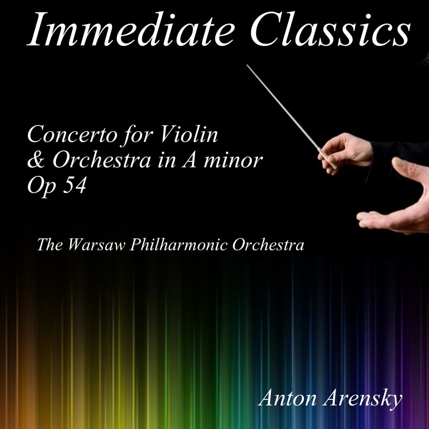 Arensky: Concerto for Violin and Orchestra in A Minor