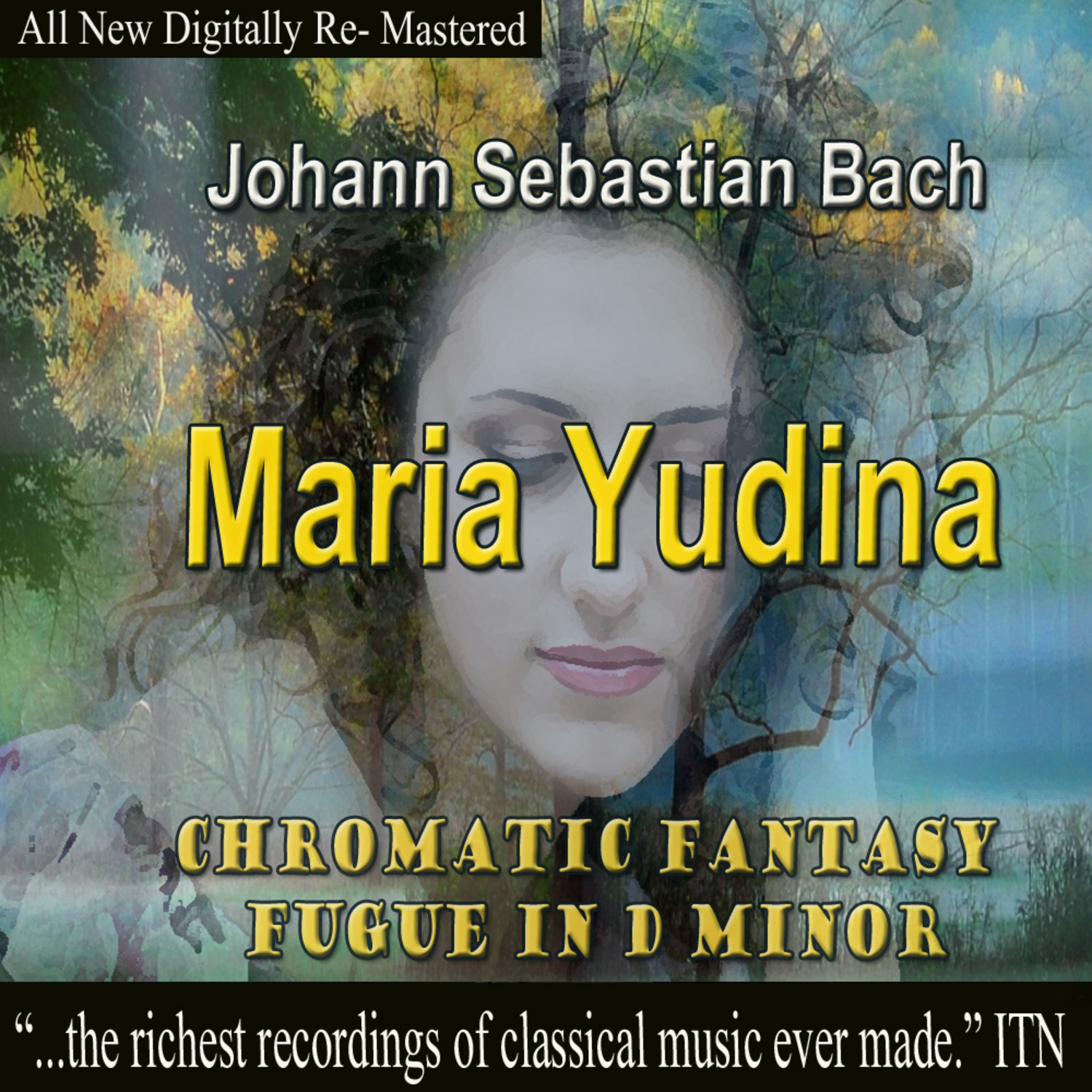 Johann Sebastian Bach - Maria Yudina, Chromatic Fantasy Fugue in D Minor