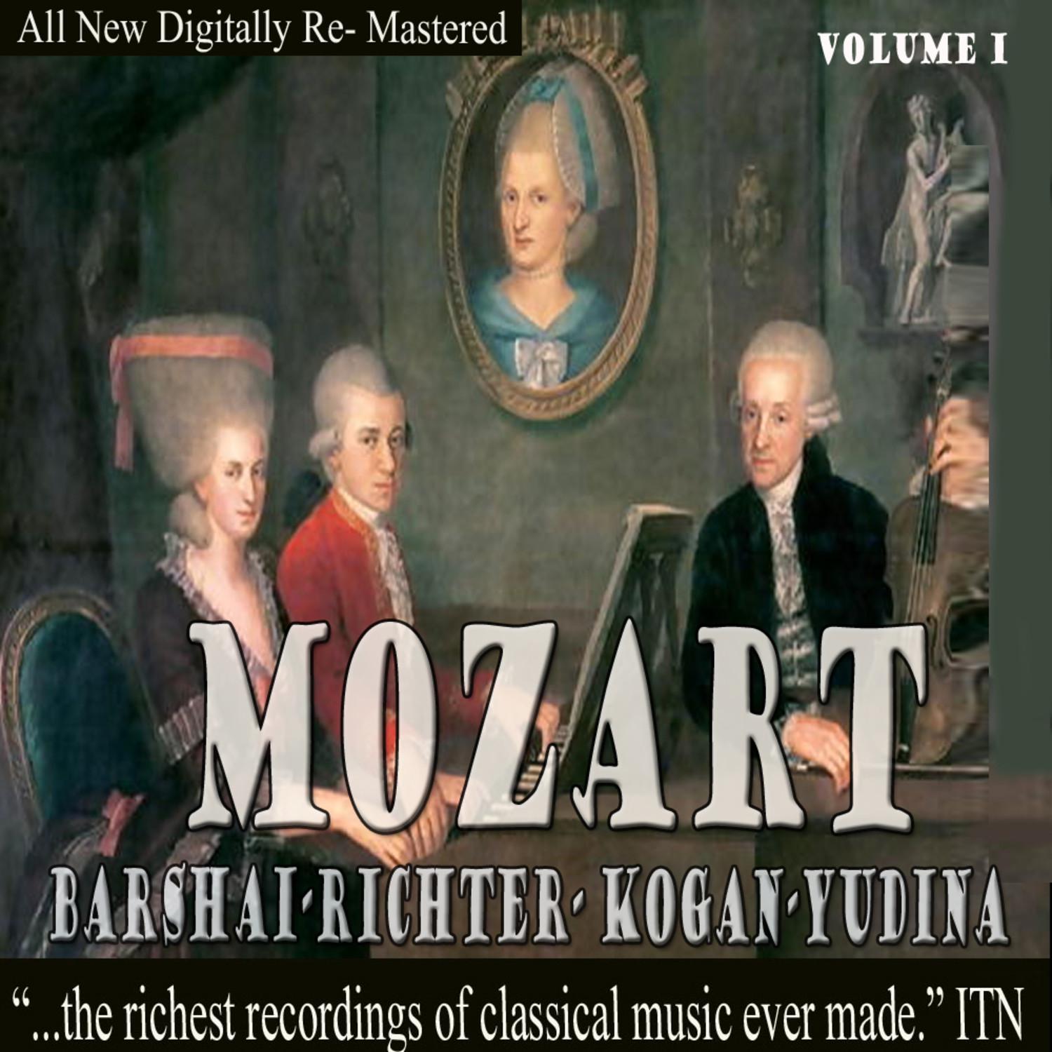 Mozart - Kogan, Yudina, Barshai, Richter