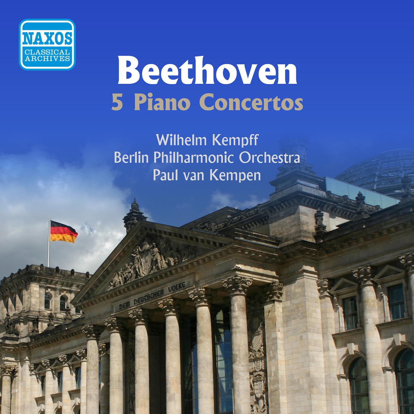 BEETHOVEN: Piano Concertos Nos. 1-5 (Kempf) (1952-53)