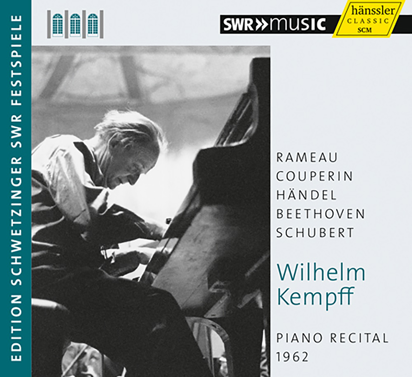Piano Recital: Kempff, Wilhelm - RAMEAU, J.-P. / COUPERIN, F. / HANDEL, G.F. / MOZART W.A. / BEETHOVEN, L. van (Schwetzinger Festspiele Edition, 1962)