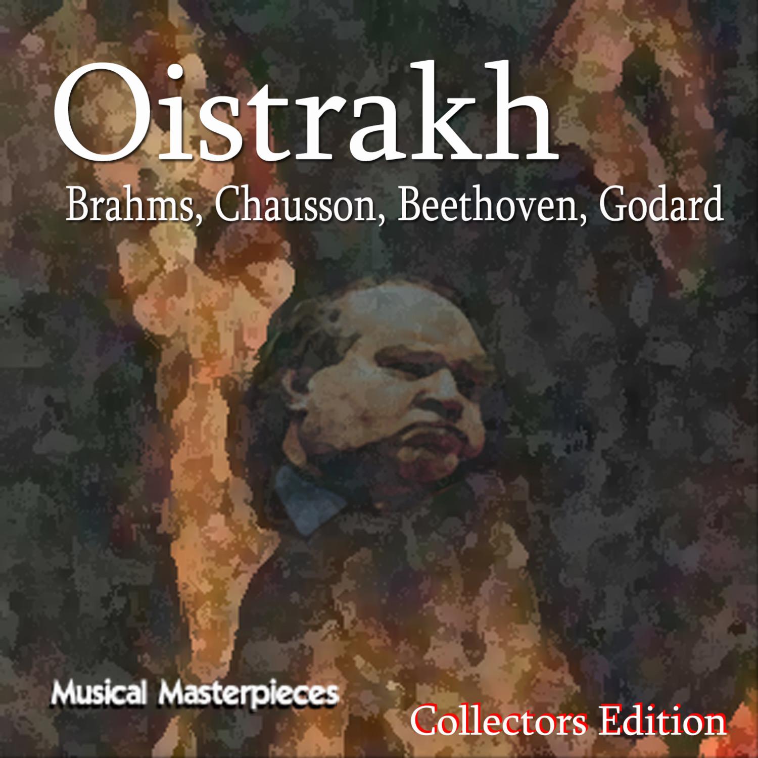 Oistrakh - Brahms, Chausson, Beethoven, Godard