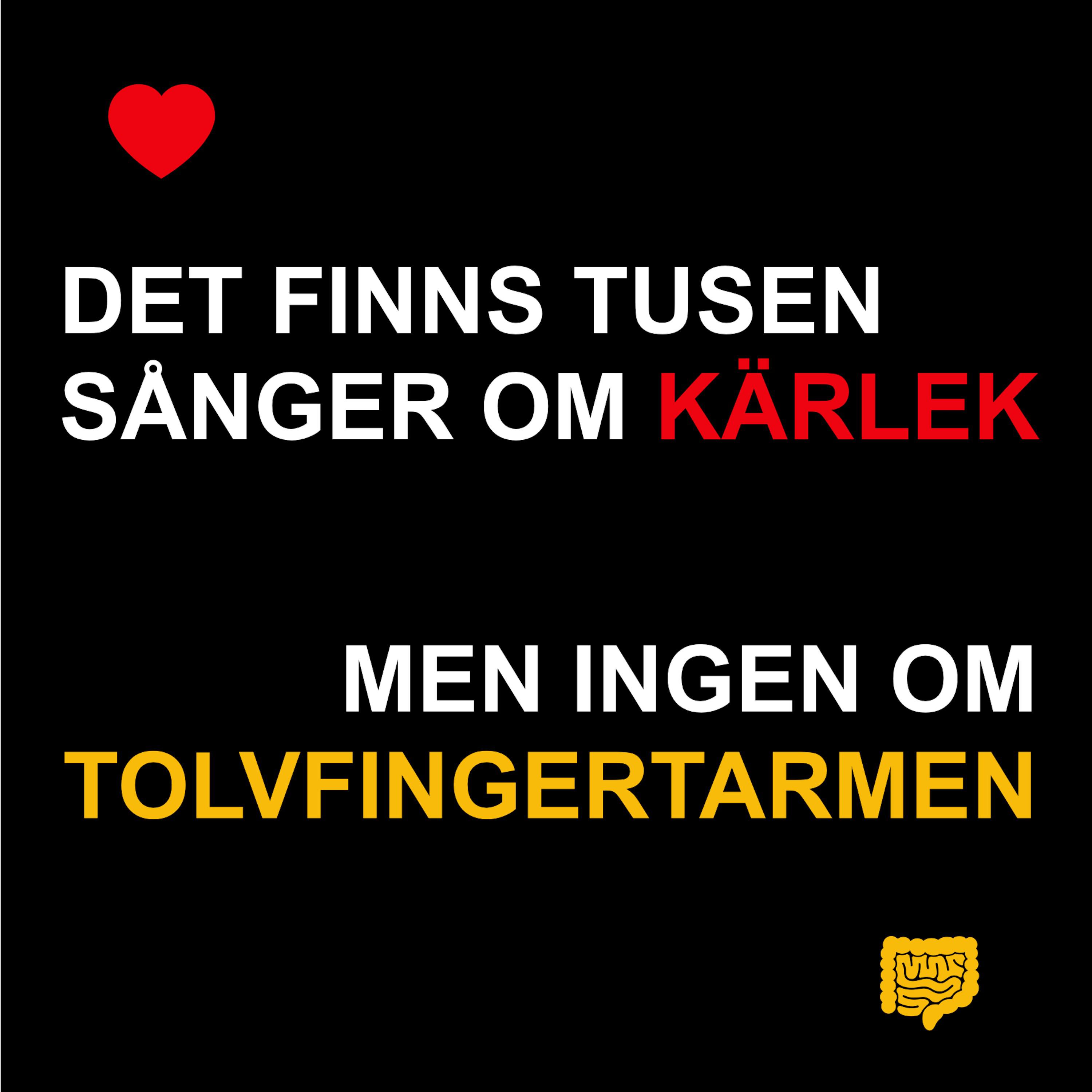 Det finns tusen s nger om k rlek men ingen om tolvfingertarmen