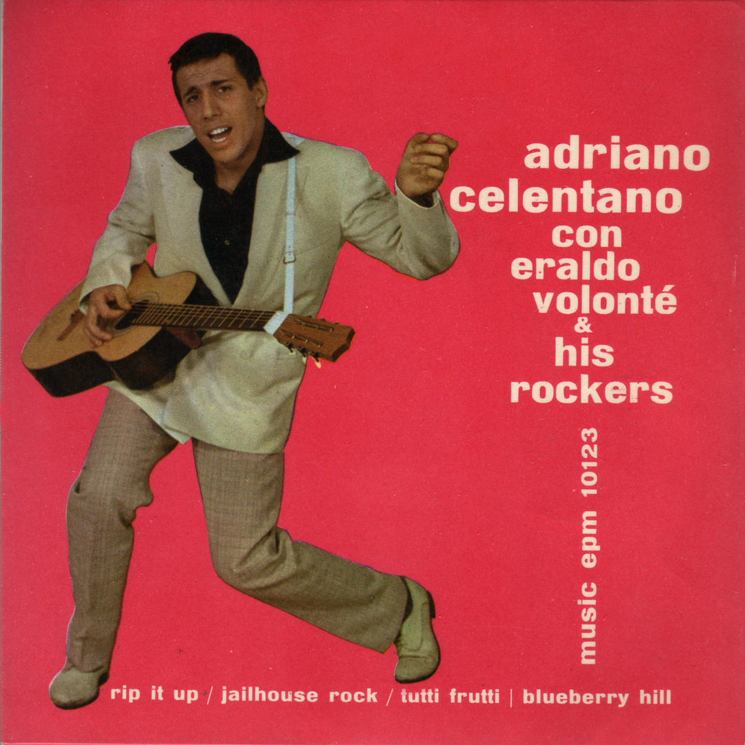Adriano Celentano con Eraldo Volonte  his Rockers: Rip it up  Jailhouse Rock  Tutti frutti  Blueberry hill