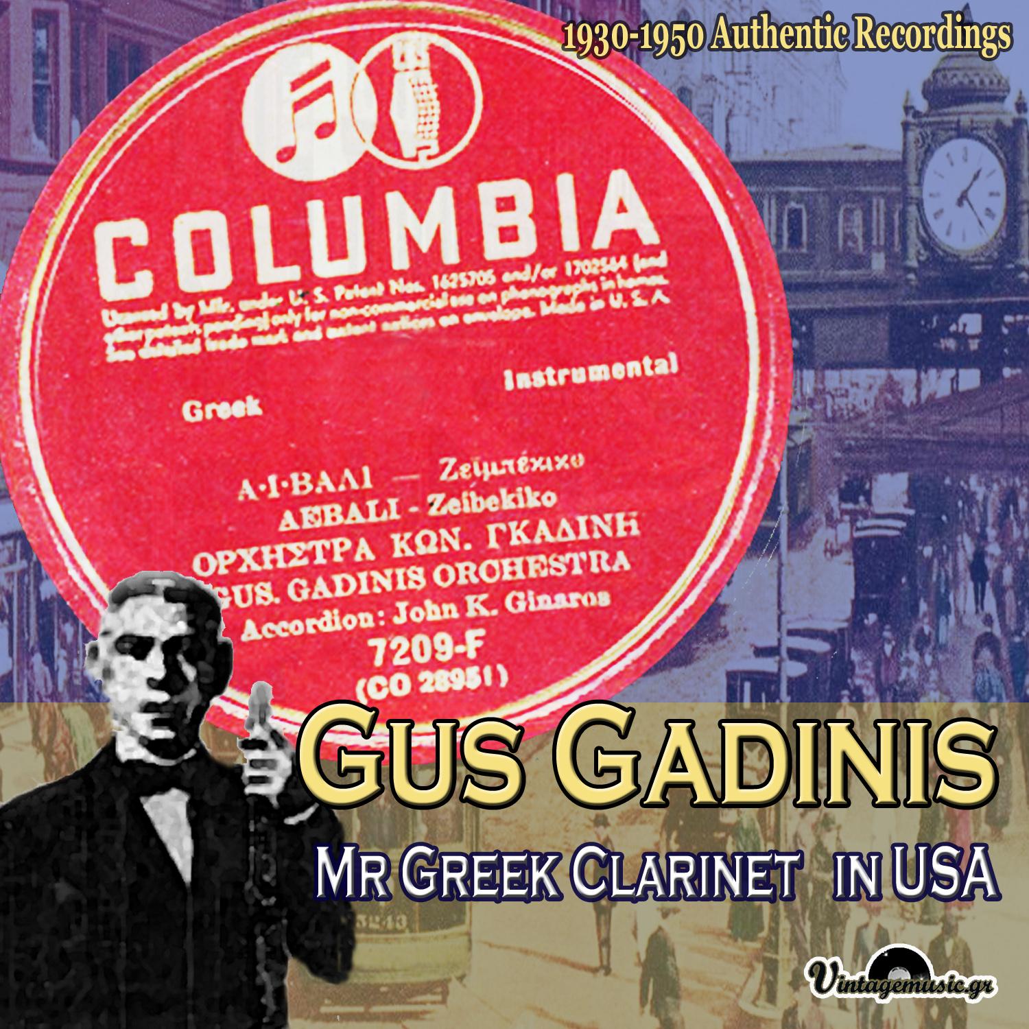 Mr. Greek Clarinet in USA (1930-1950)