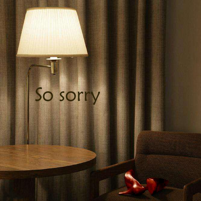 so  sorry