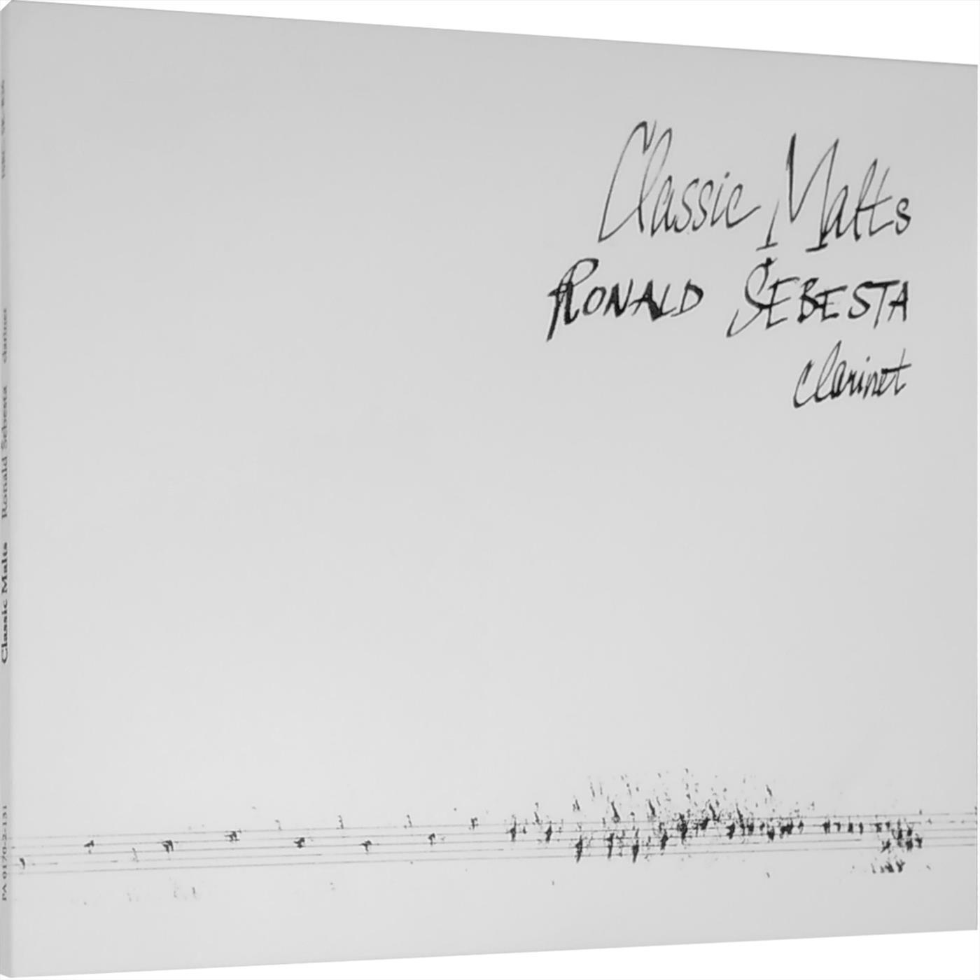 Classic Malts Ronald ebesta clarinet